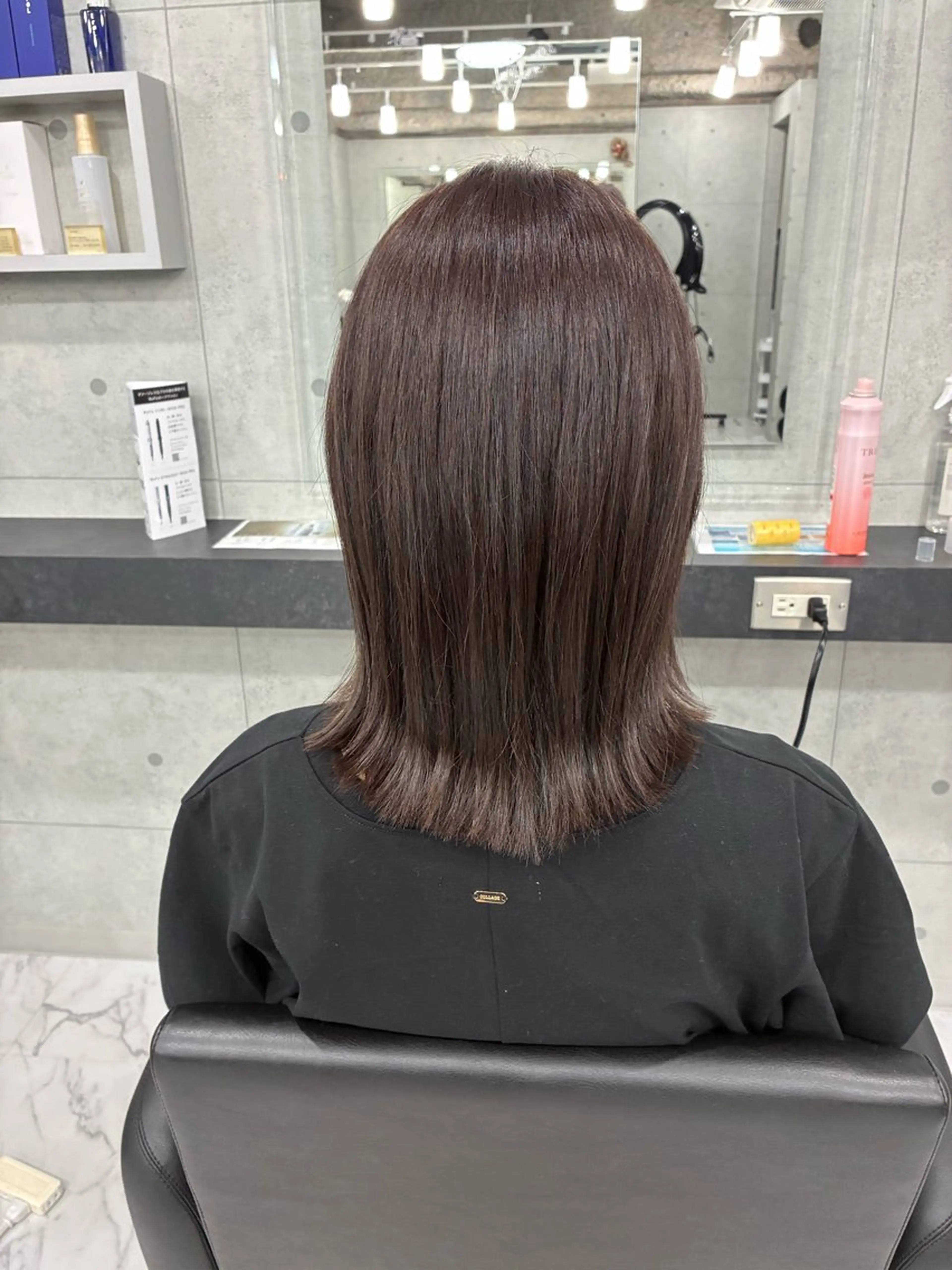 ミディアム カット ヘアカラー トリートメント Endearing 🌟銀座のヘアスタイル