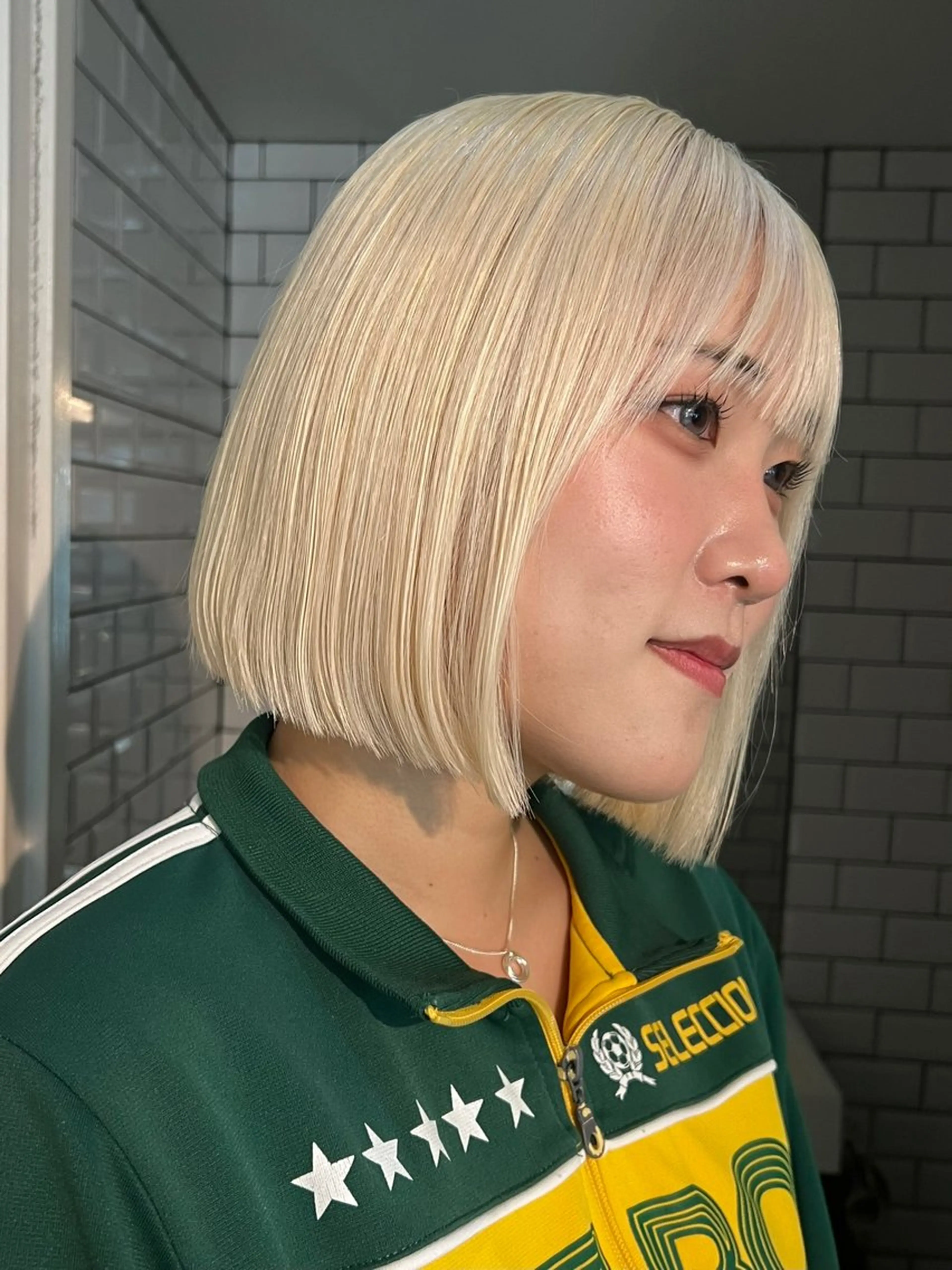 カラー ブリーチ縮毛矯正 ／   DAIA🔥のヘアスタイル