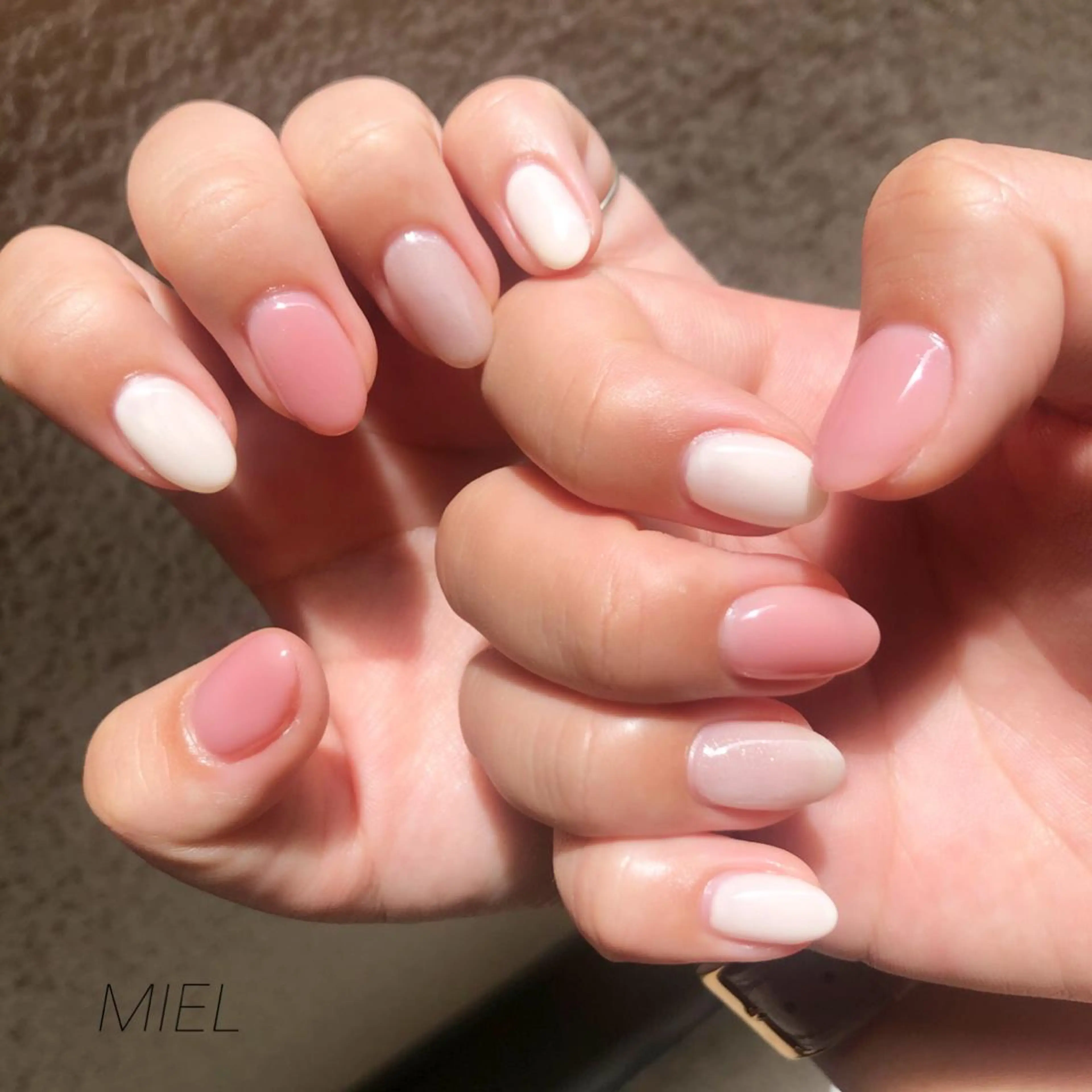 ネイル シンプルネイル ハンドネイル nail salon monailのネイルデザイン