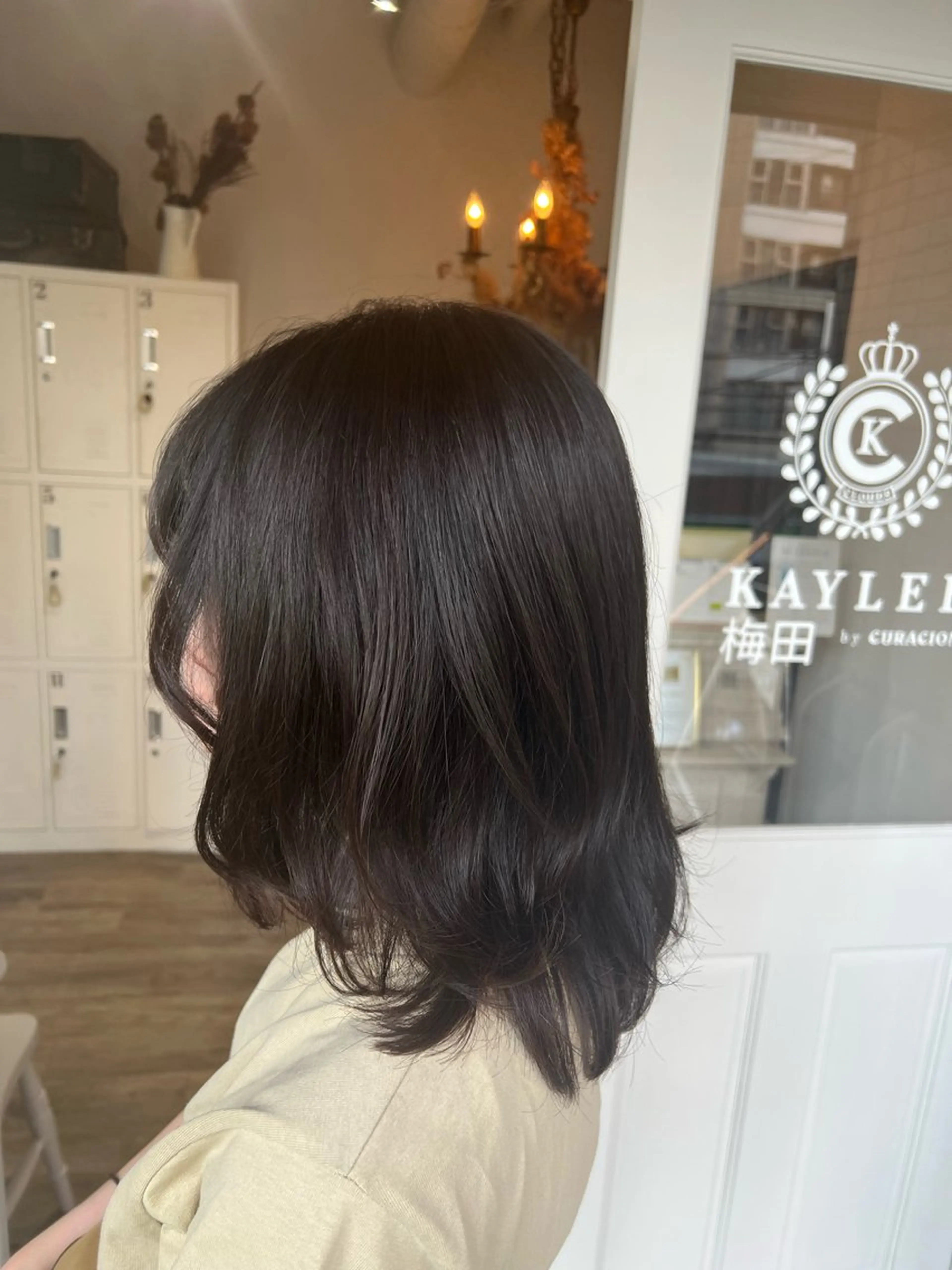ミディアム 髙橋 秀果のヘアスタイル