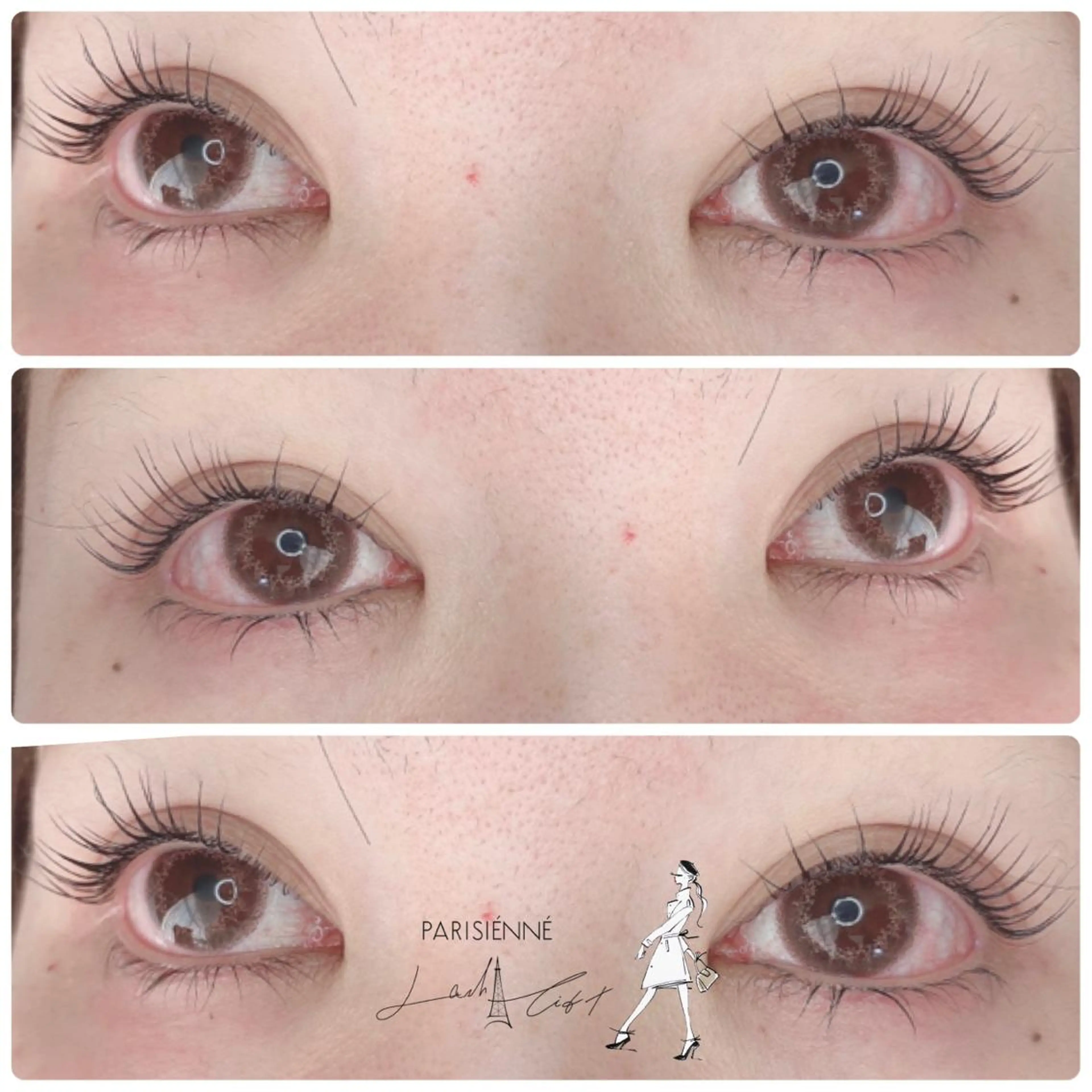 マツエク・マツパ パリジェンヌラッシュリフト 美容室 kokona 川嶋 美奈子のマツエク・マツパデザイン