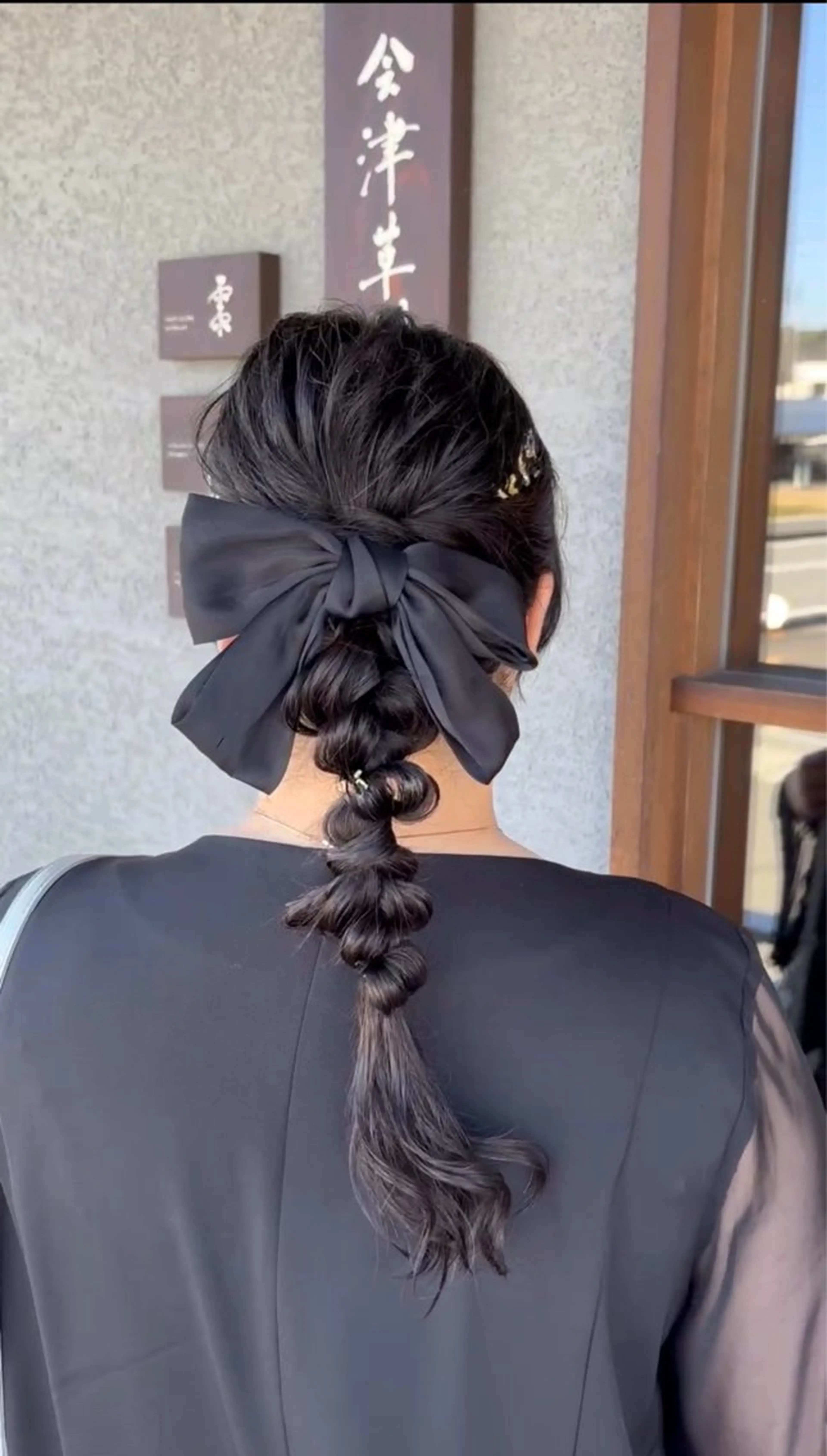 セミロング ヘアアレンジ 結婚式・ブライダル 冨永 萌のヘアスタイル