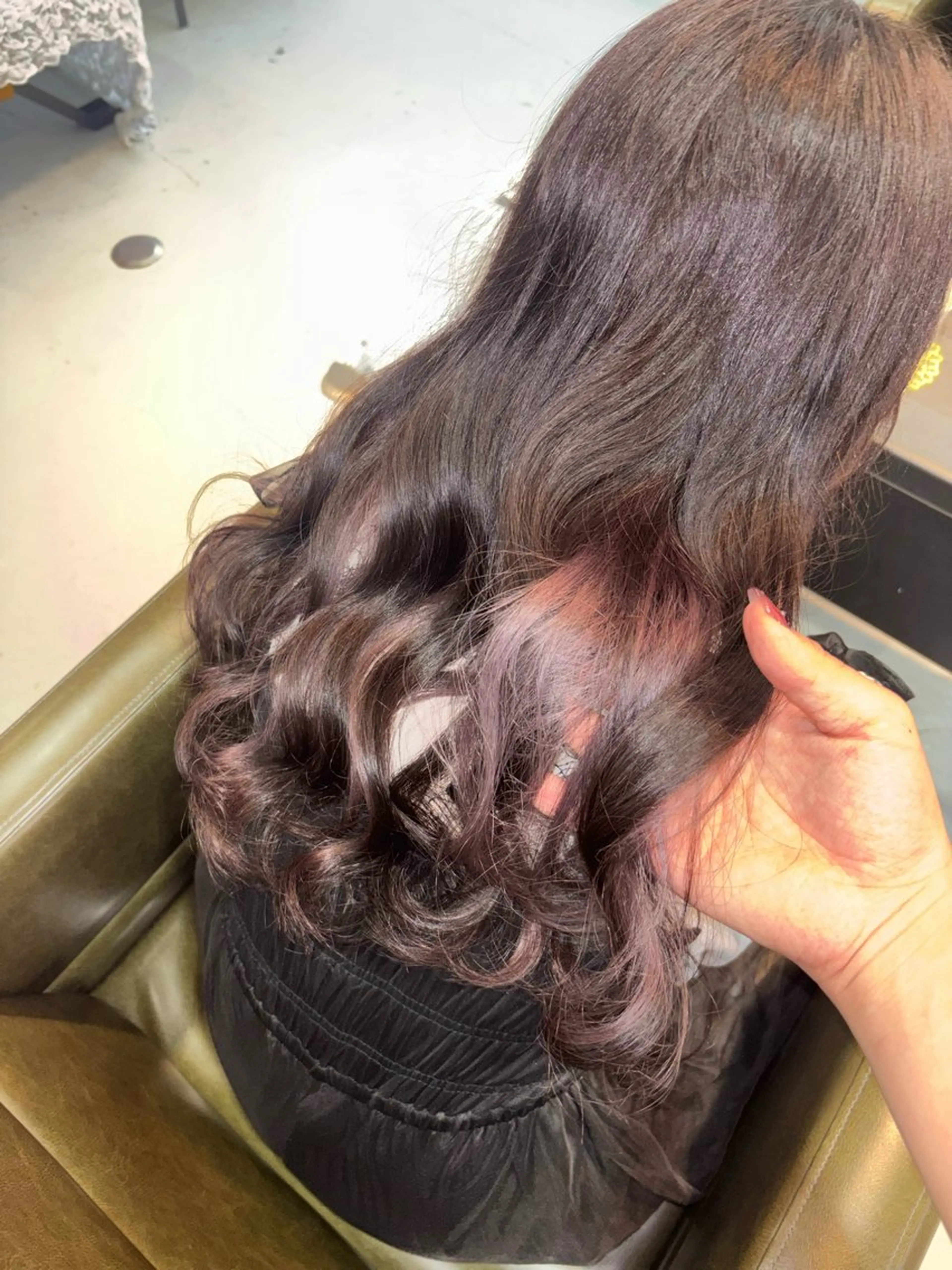 ロング ヘアカラー ギャル作る若ママ💓 hinayoのヘアスタイル