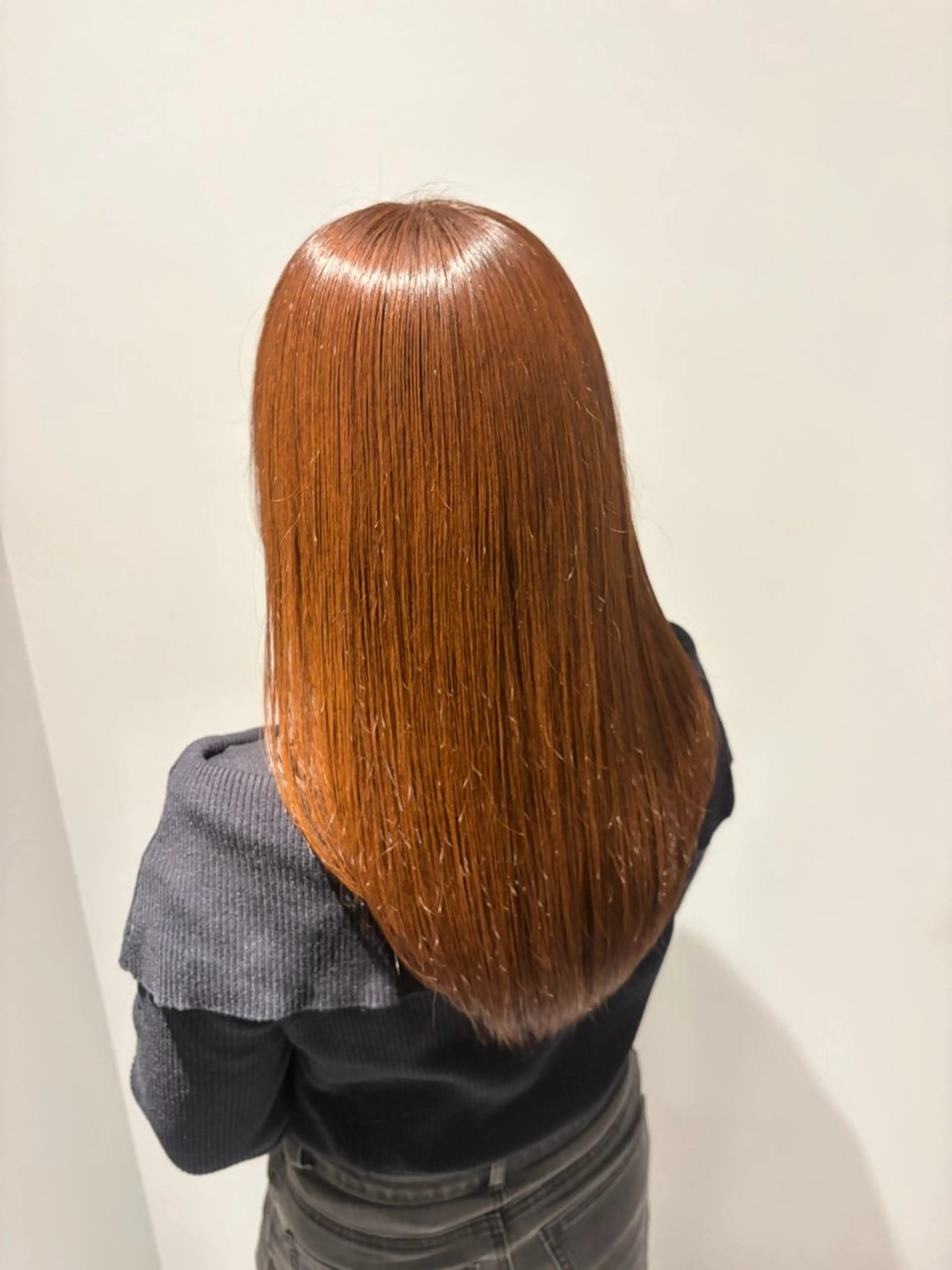 ロング カラー カット ヘアカラー トリートメント 高取大将 /髪質改善/艶髪のヘアスタイル