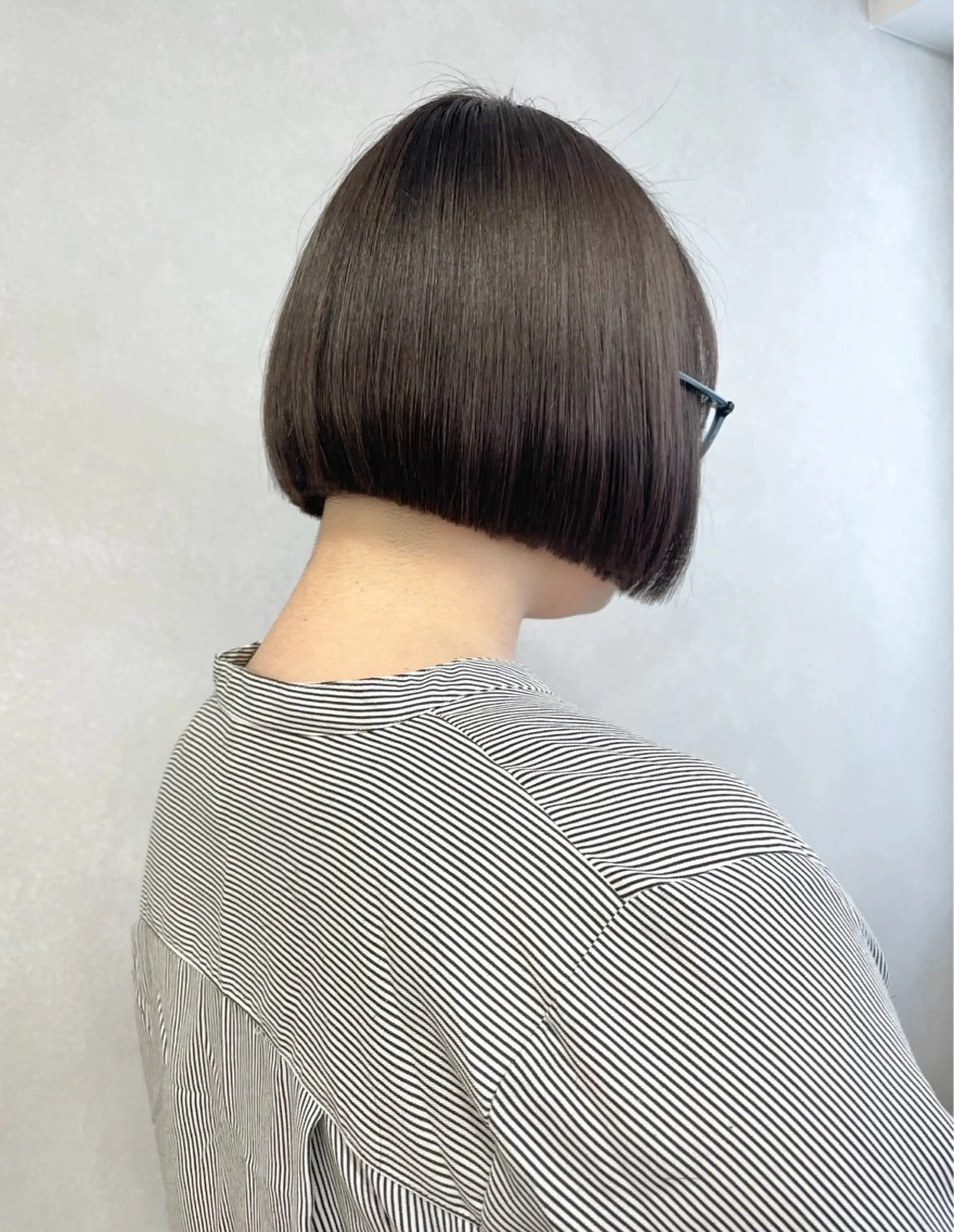 ショート カラー ボブ 🫧透明感カラー/ ボブ/小笠原汐海🪽のヘアスタイル