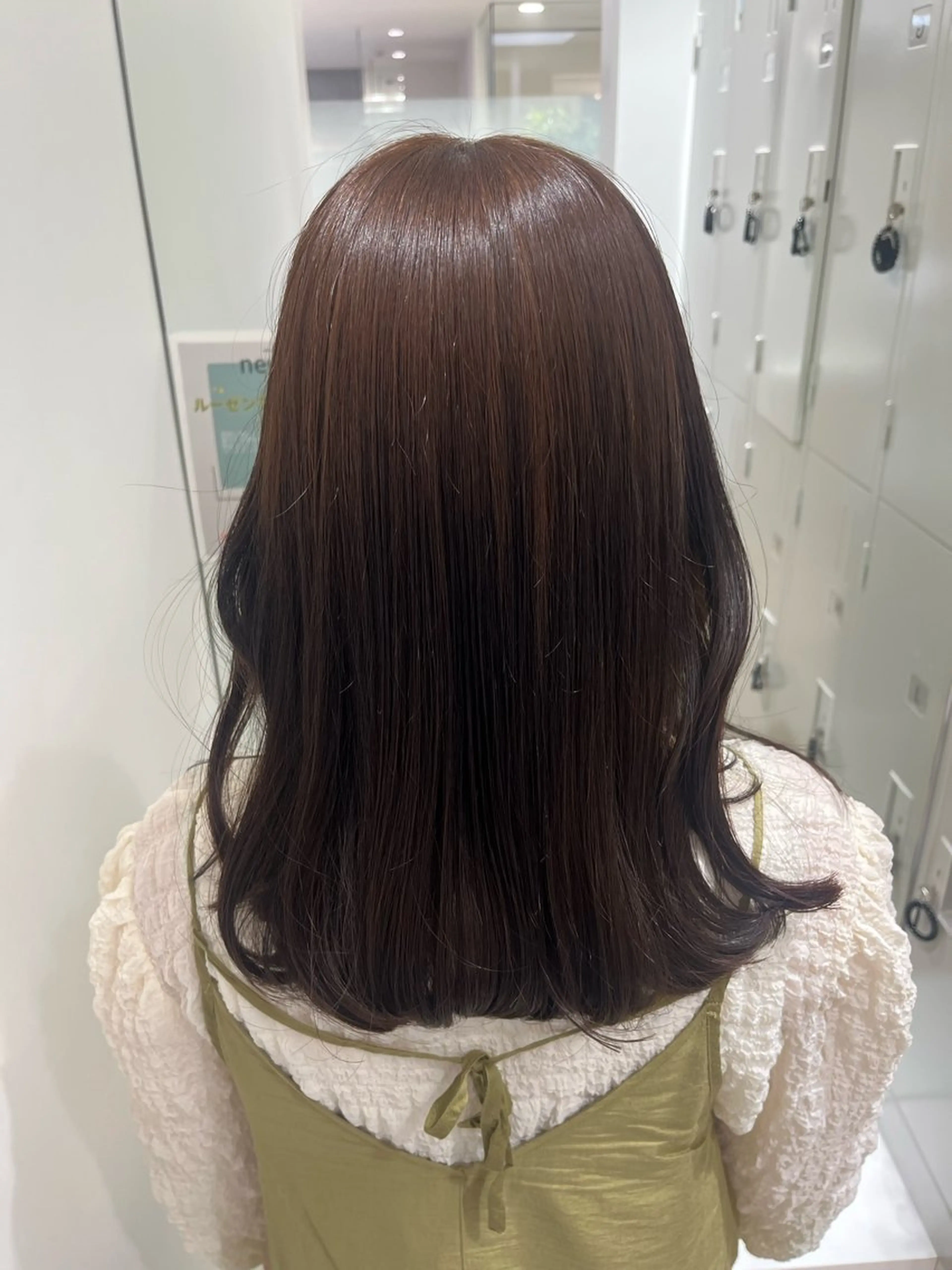 セミロング 大人かわいい lobec/田代のヘアスタイル