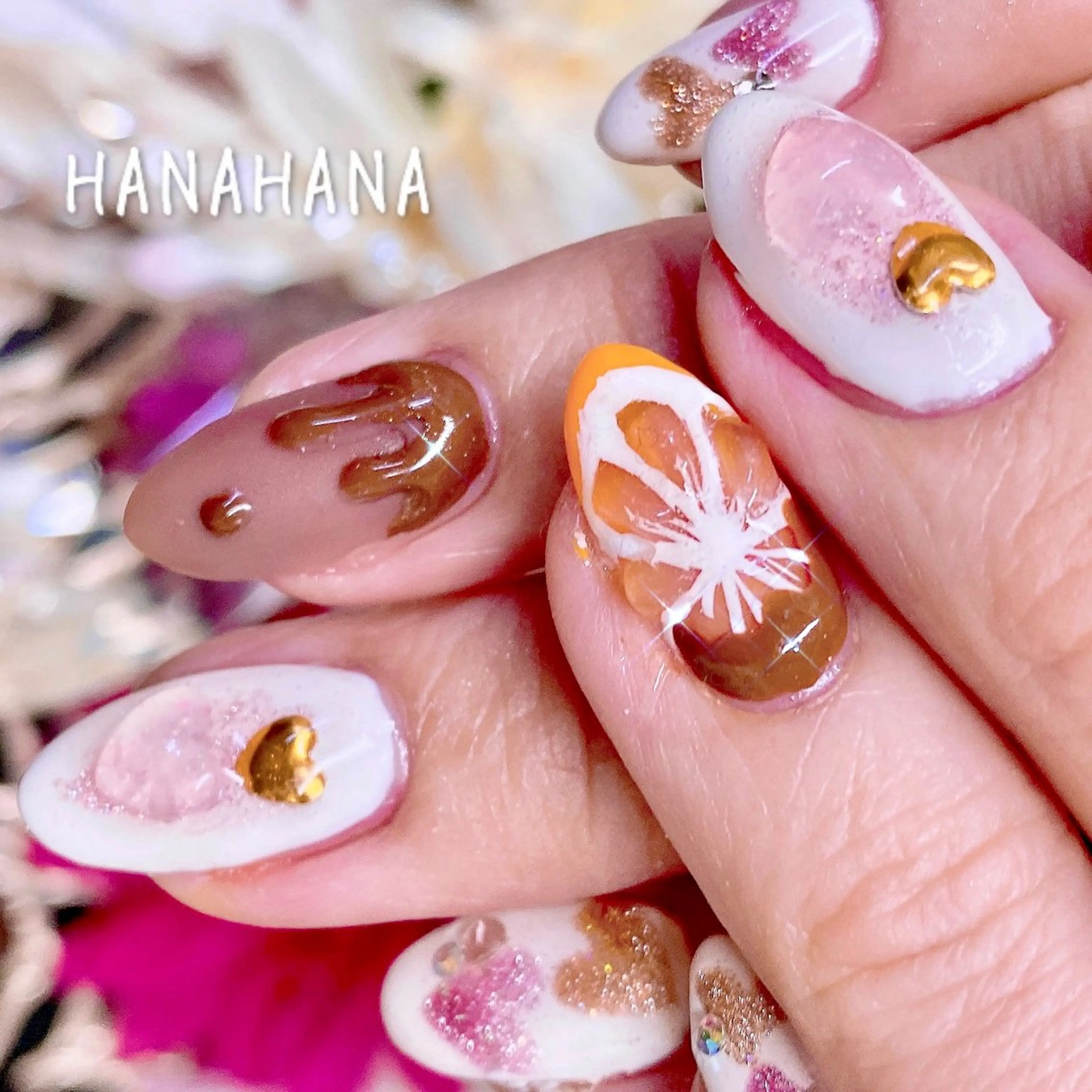 ネイル ジェルネイル HANAHANAのネイルデザイン