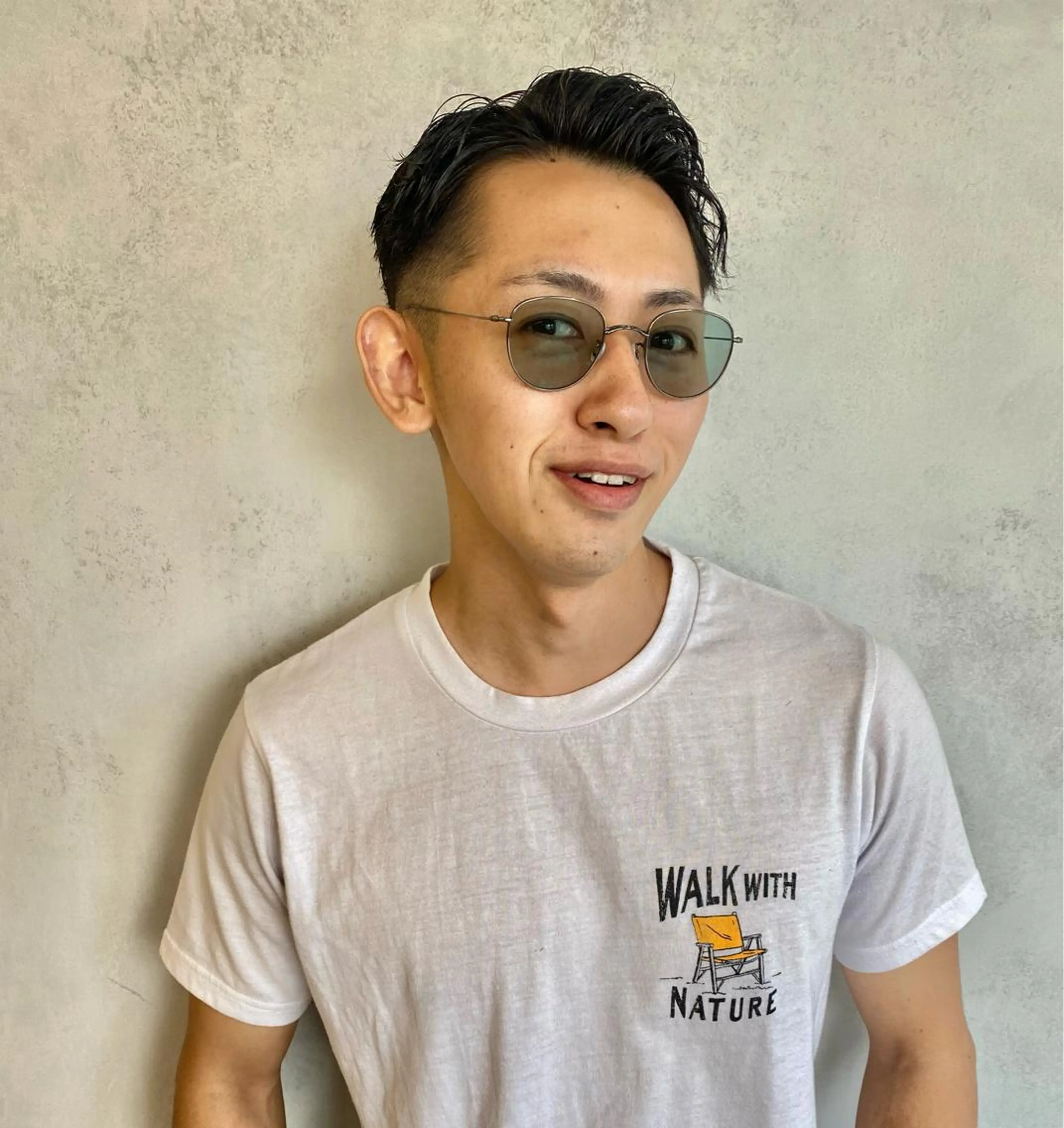 メンズ ハッシュカット /レイヤー/大阪中津のヘアスタイル