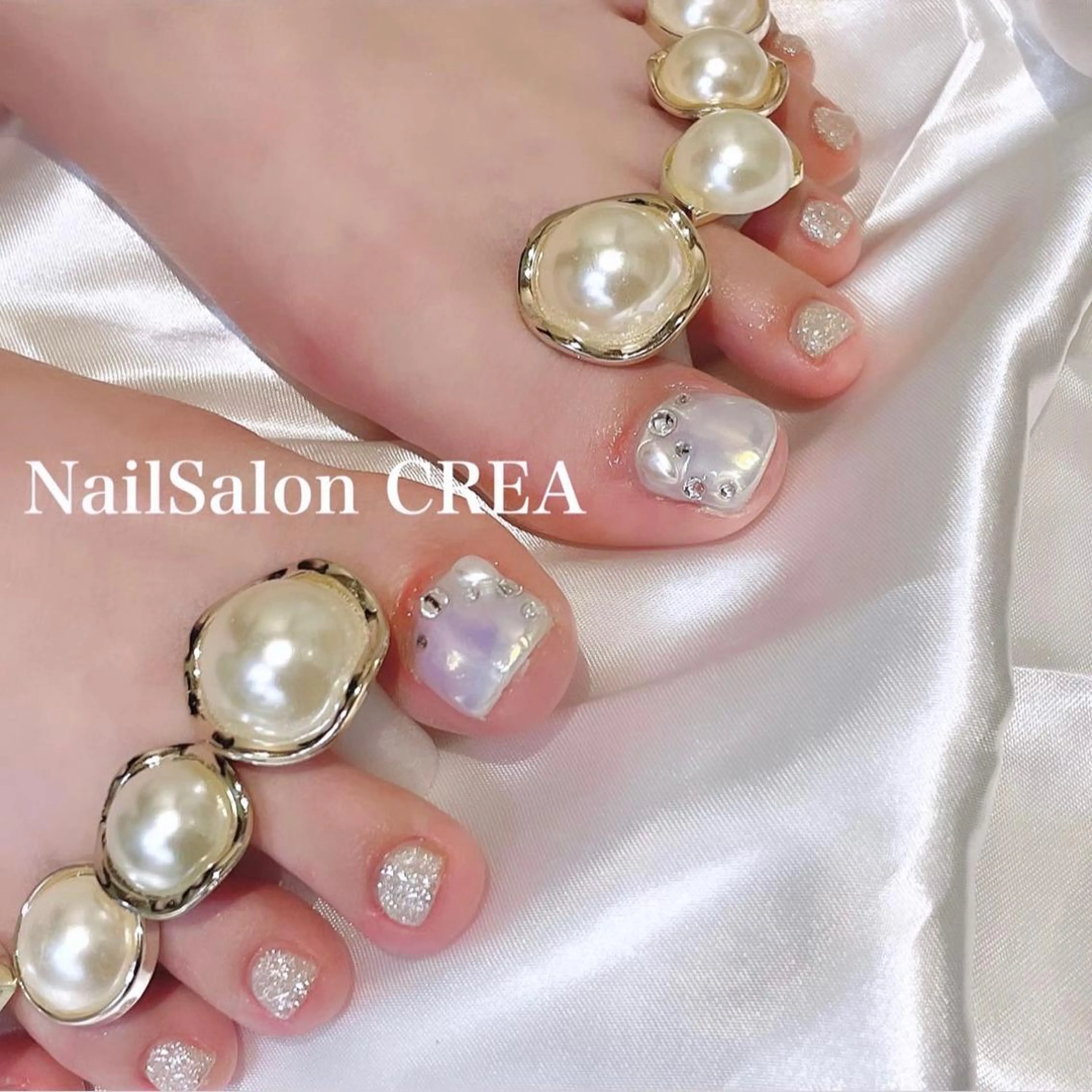 ネイル フットネイル NailSalon CREAのネイルデザイン