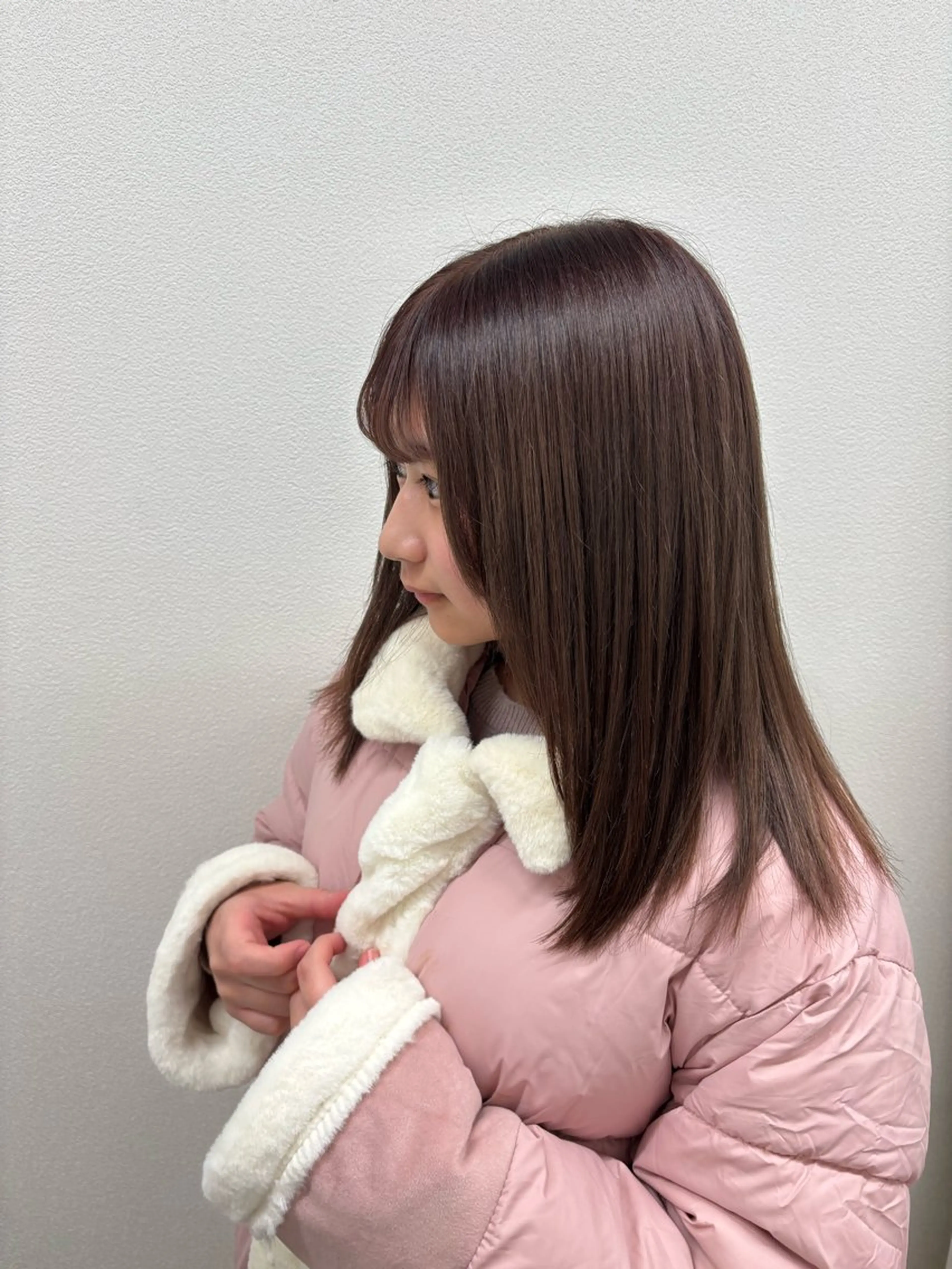 ミディアム カラー トレンドカラー🎀 miku🪞🩰のヘアスタイル