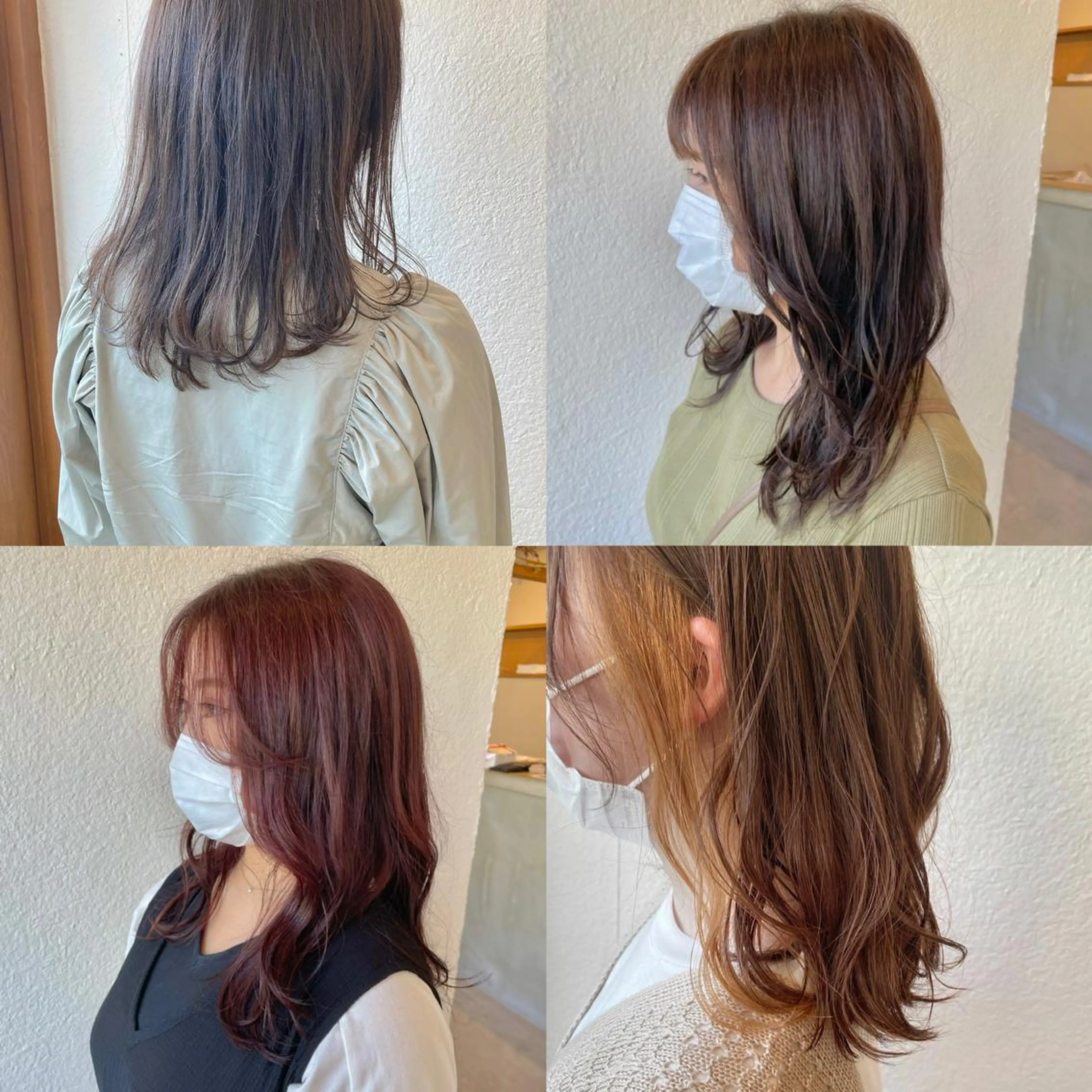 ロング カラー ロング カット ヘアカラー トリートメント 髪質改善特化 谷口祐綺のヘアスタイル
