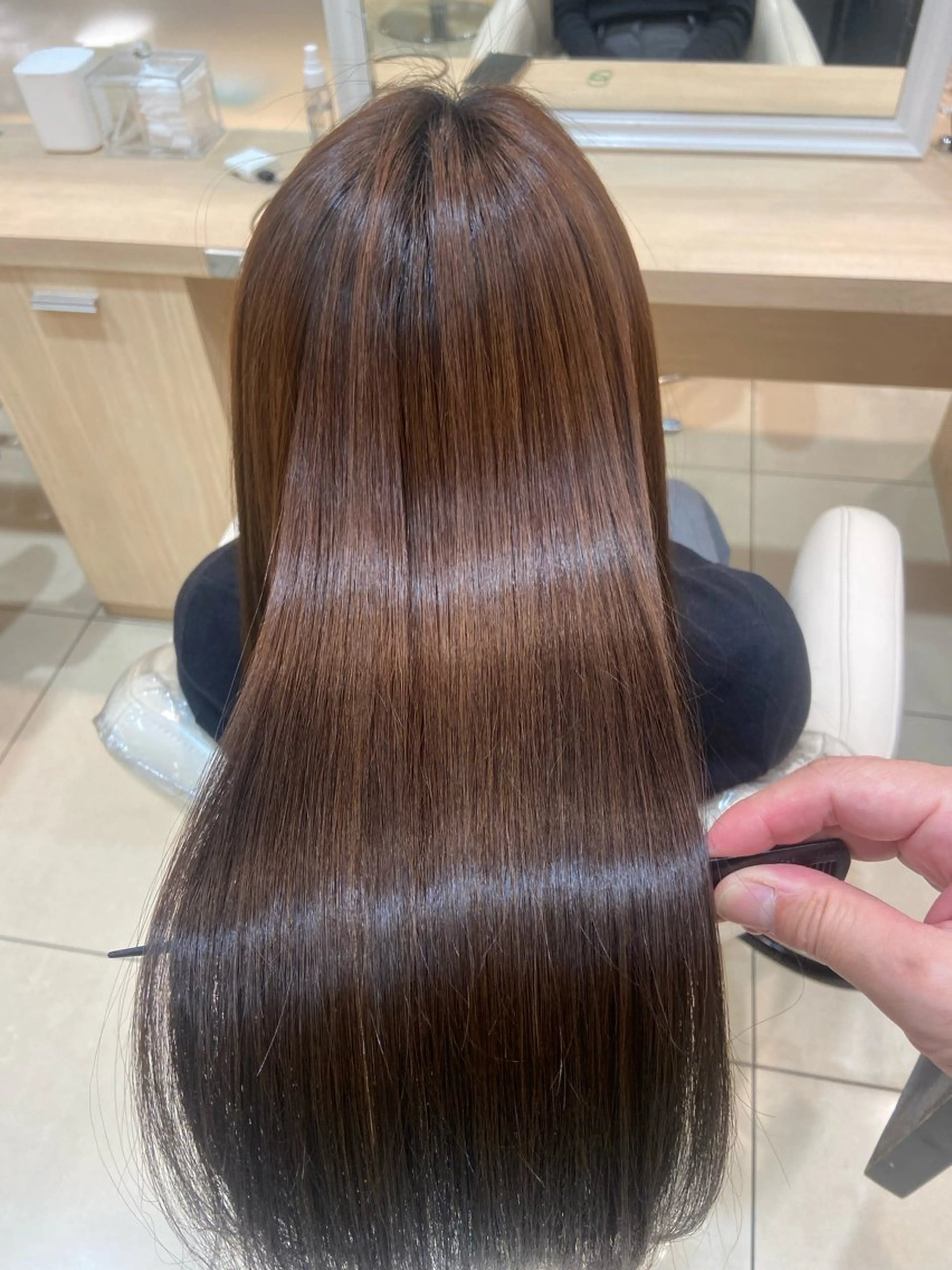 ロング カラー 透明感カラー カット ヘアカラー 🌙Ash中目黒 坪内沙月🌙のヘアスタイル