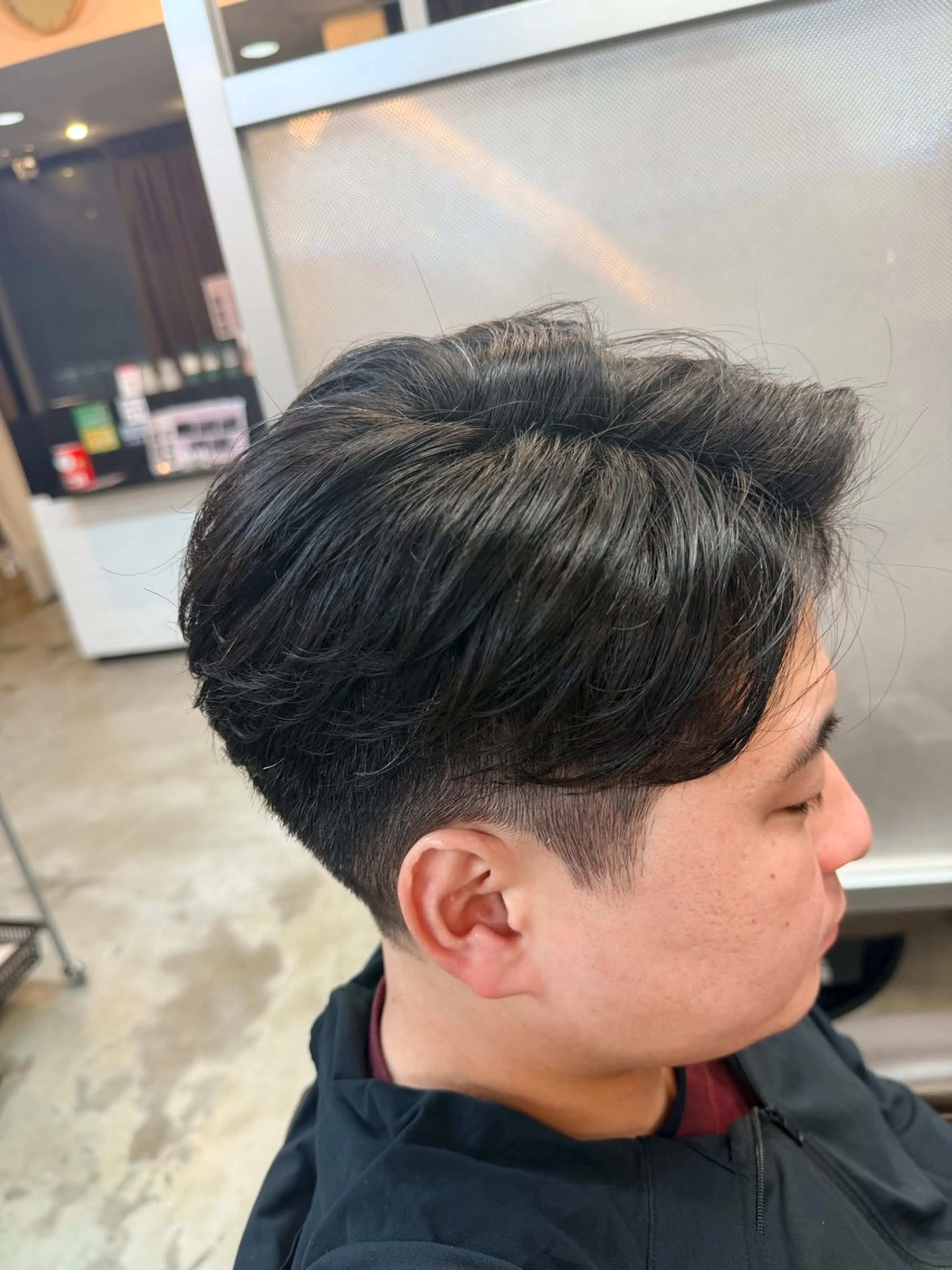 ミディアム パーマ メンズ ネクサス＆CO錦糸町所属・清水 寧生のヘアスタイル