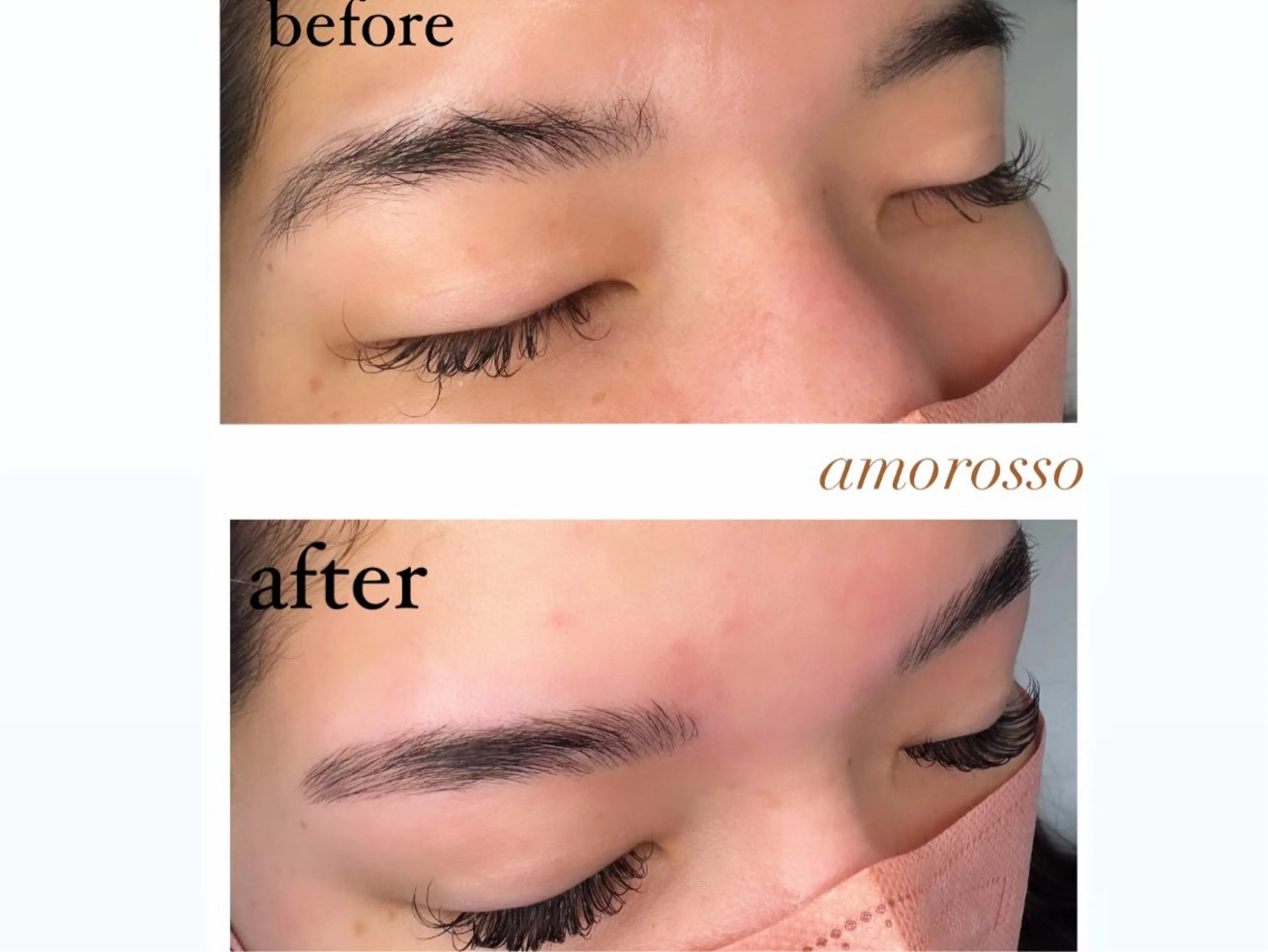 アイブロウ ハリウッドブロウリフト メンズアイブロウ マツエク アモロッソ 🐻Miiのマツエク・マツパデザイン