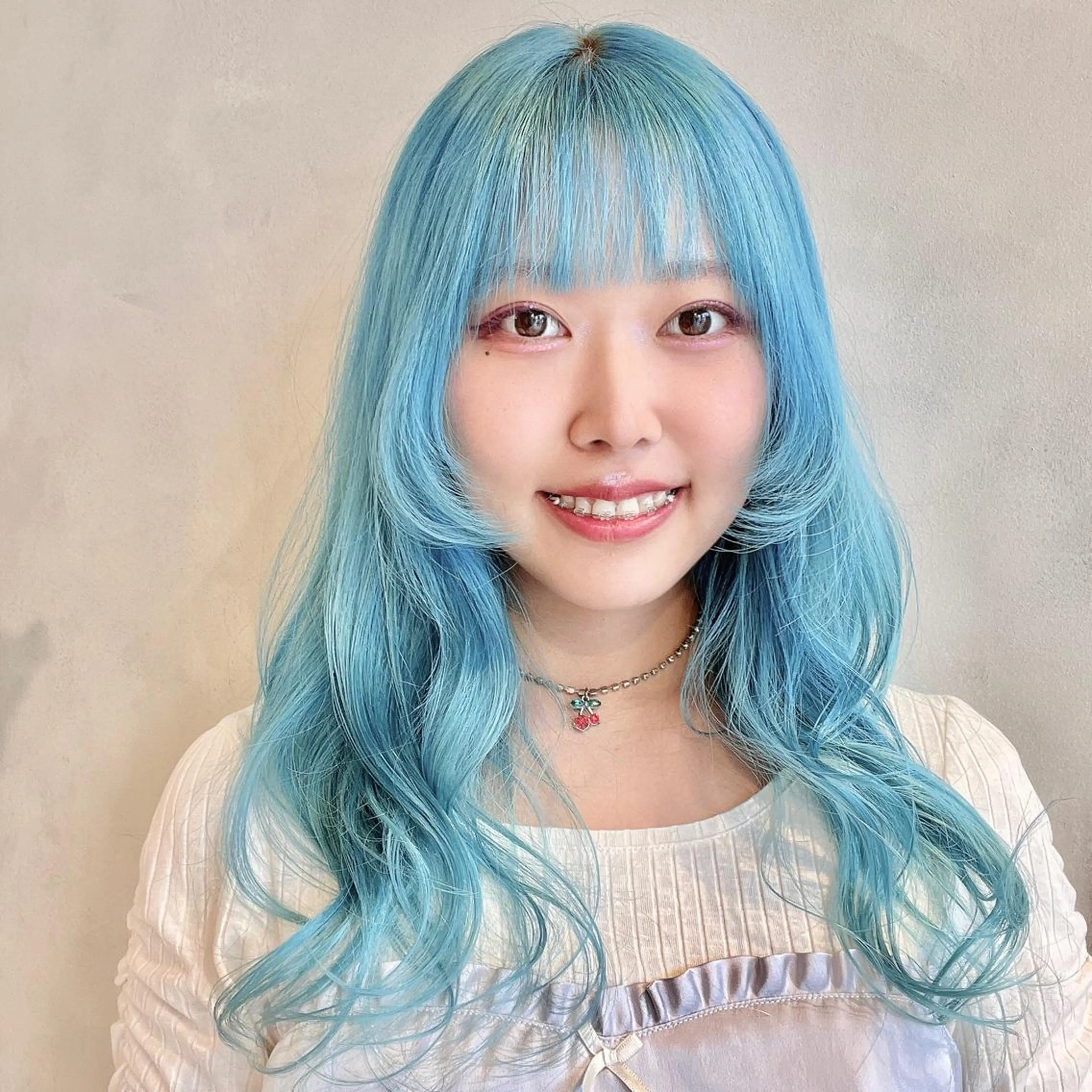 ロング カラー 髪質改善⌇﻿透明感 カラー⌇﻿川上葵のヘアスタイル