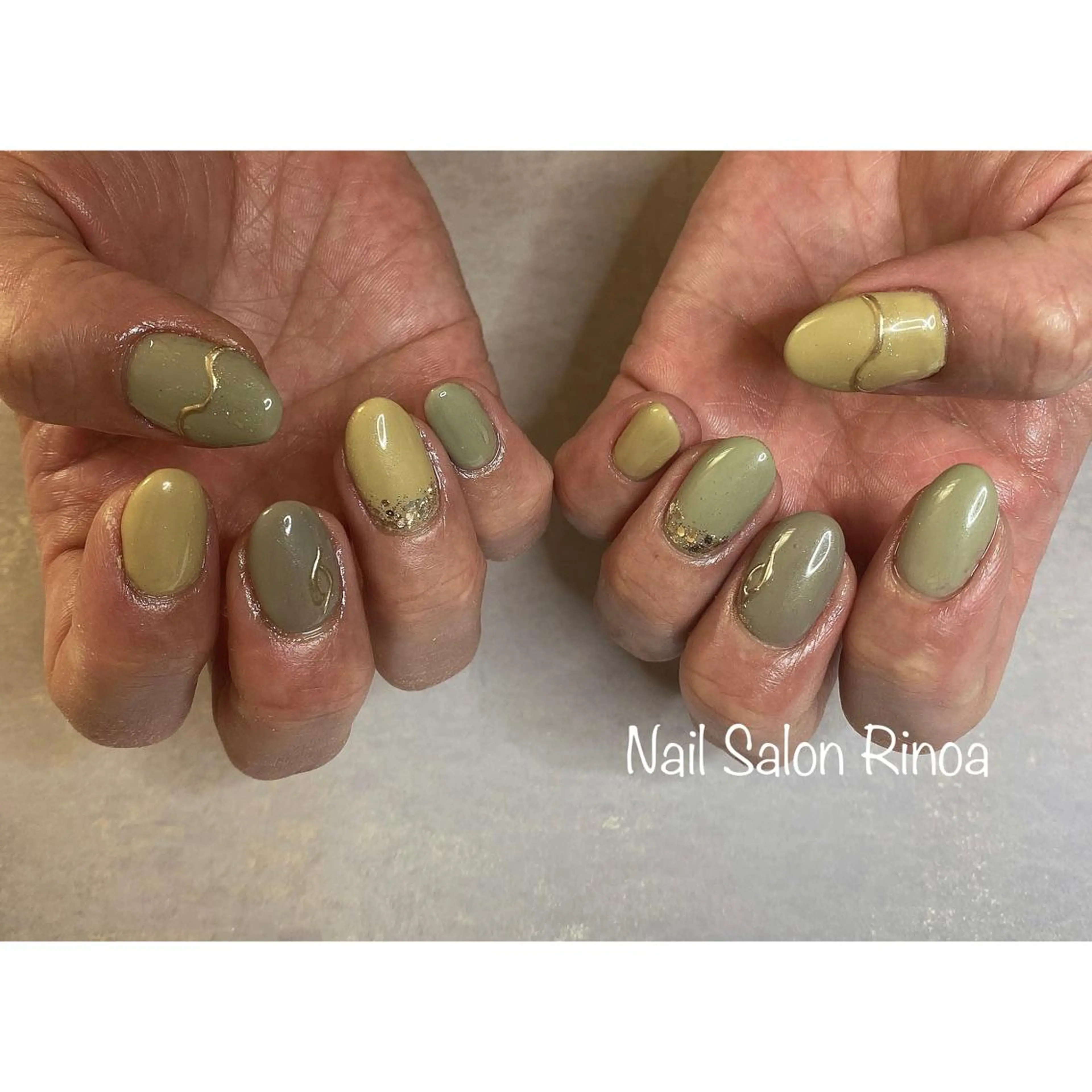 ネイル ラメ(グリッター) Nail Salon Rinoaのネイルデザイン