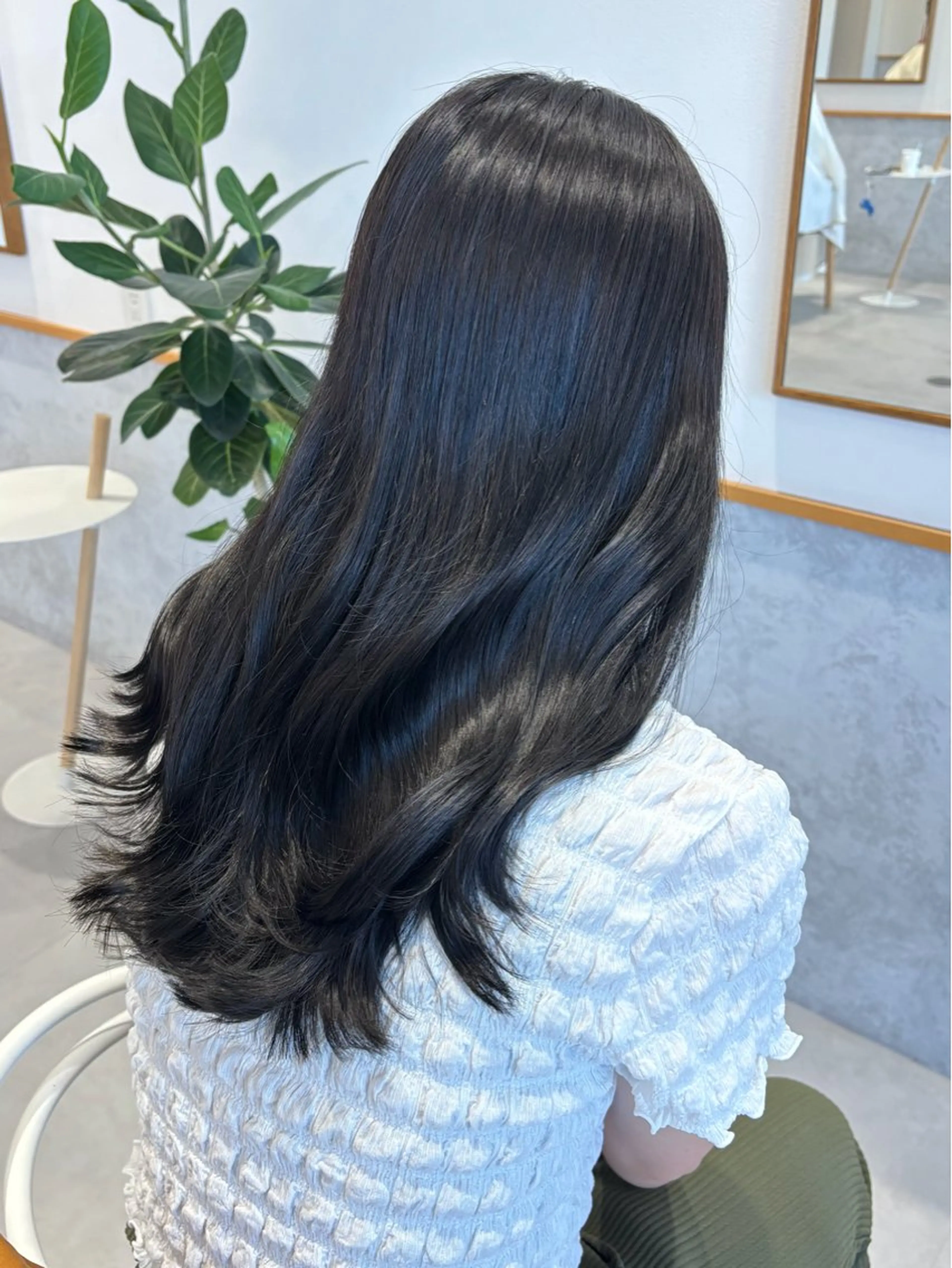 ロング カラー 透明感カラー ヘアカラー misaki🦄 lange hairのヘアスタイル