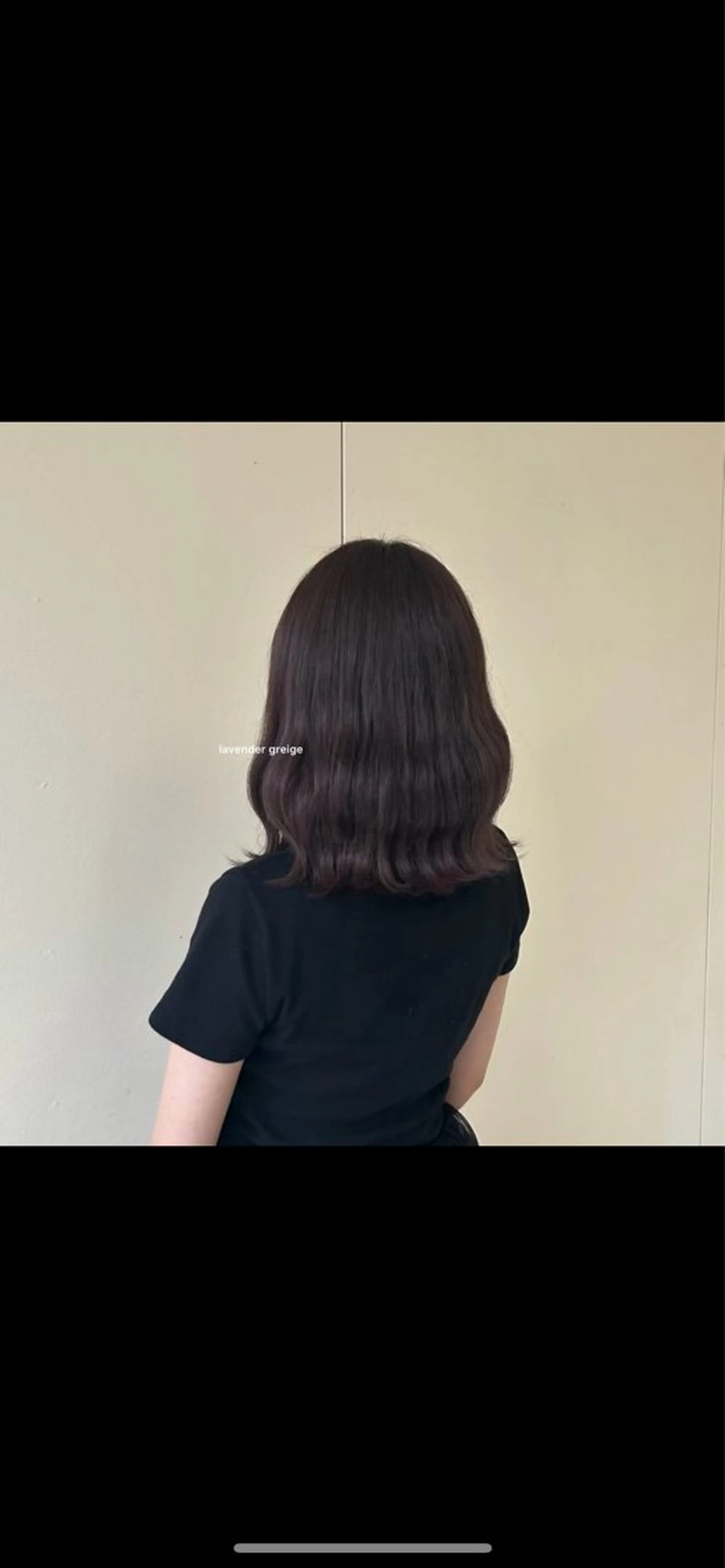 ミディアム カラー カシェリタ🌛 ハルナのヘアスタイル