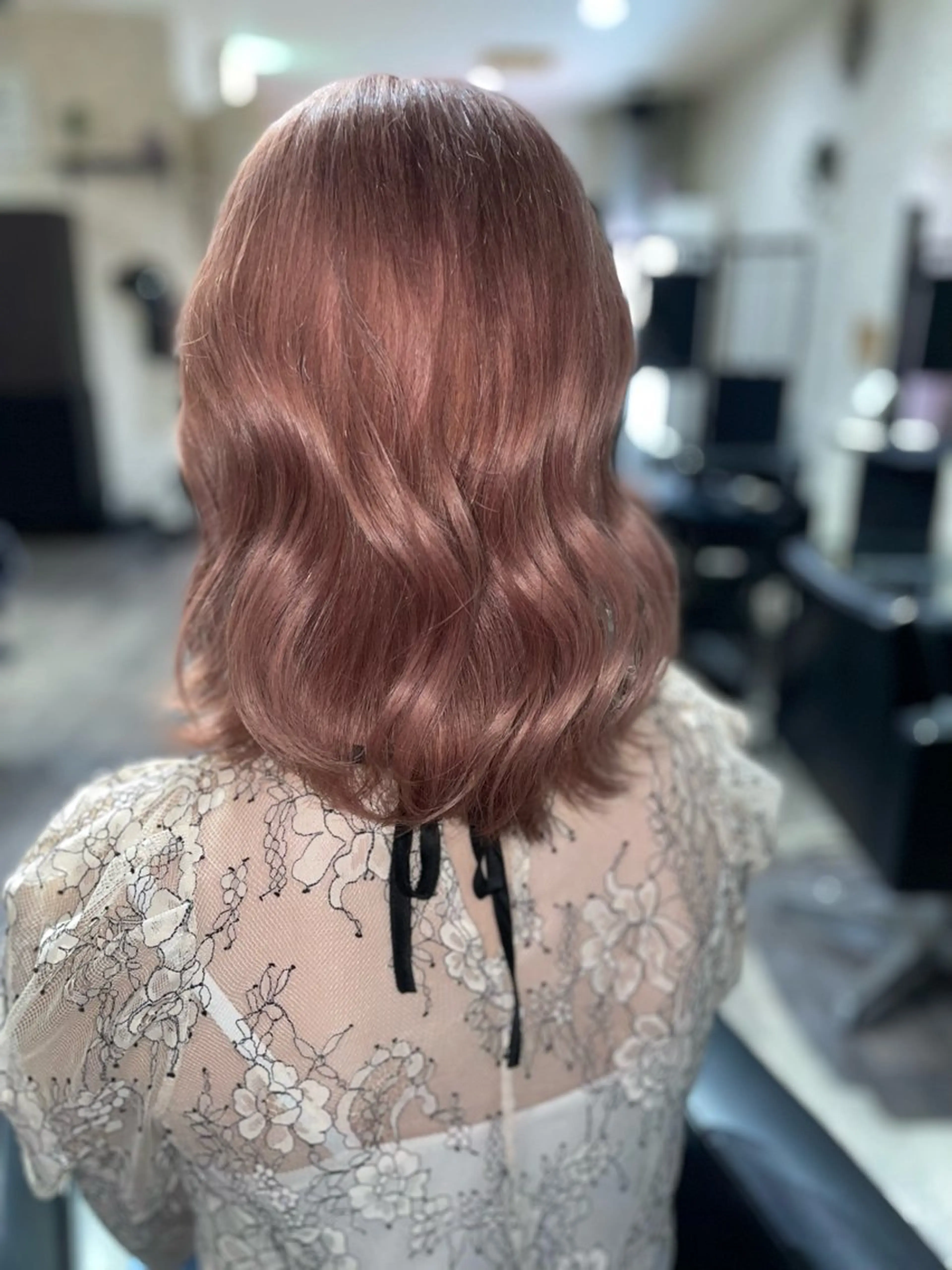 ミディアム 【Lilly】成田 紗英のヘアスタイル