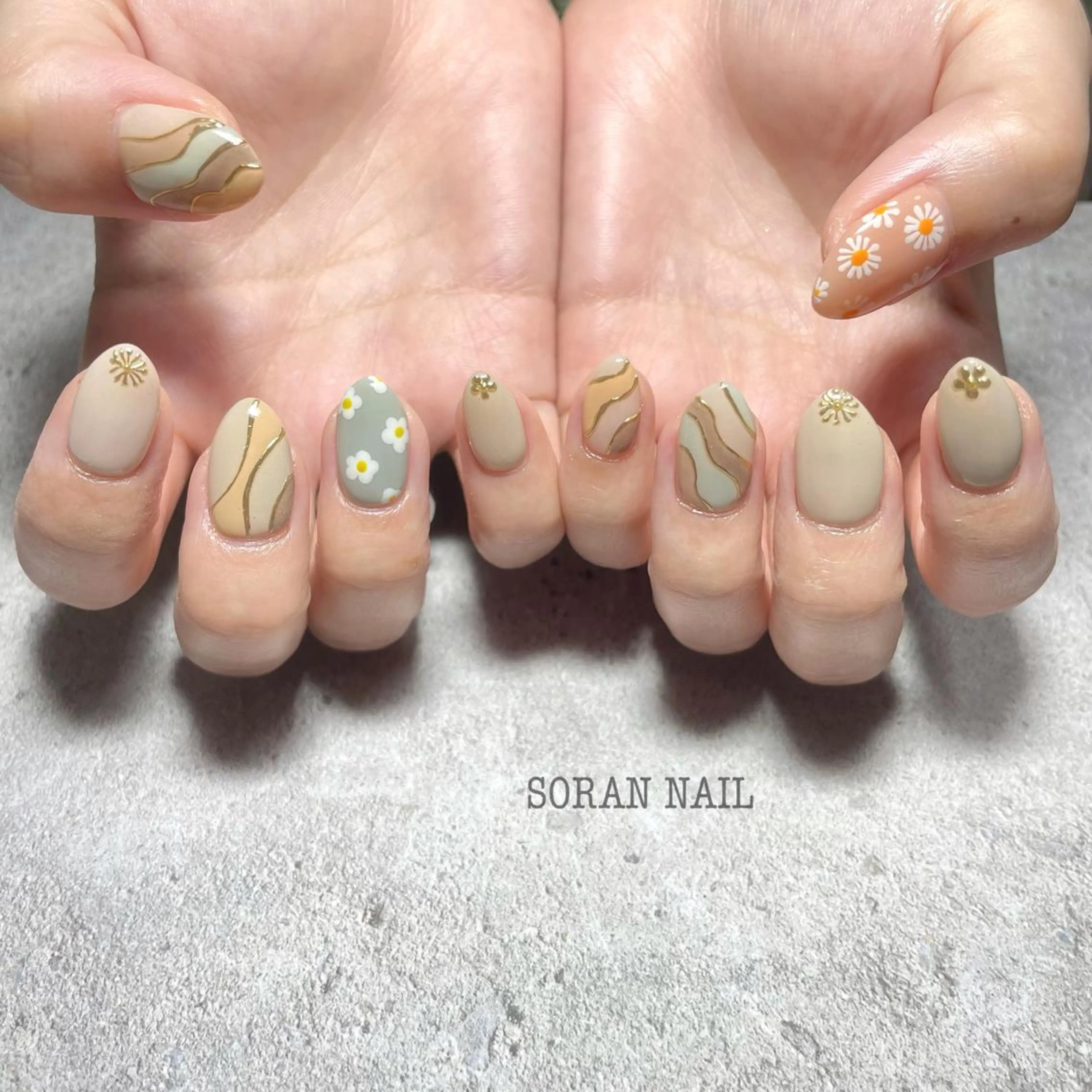 ネイル ハンドネイル soran nailのネイルデザイン