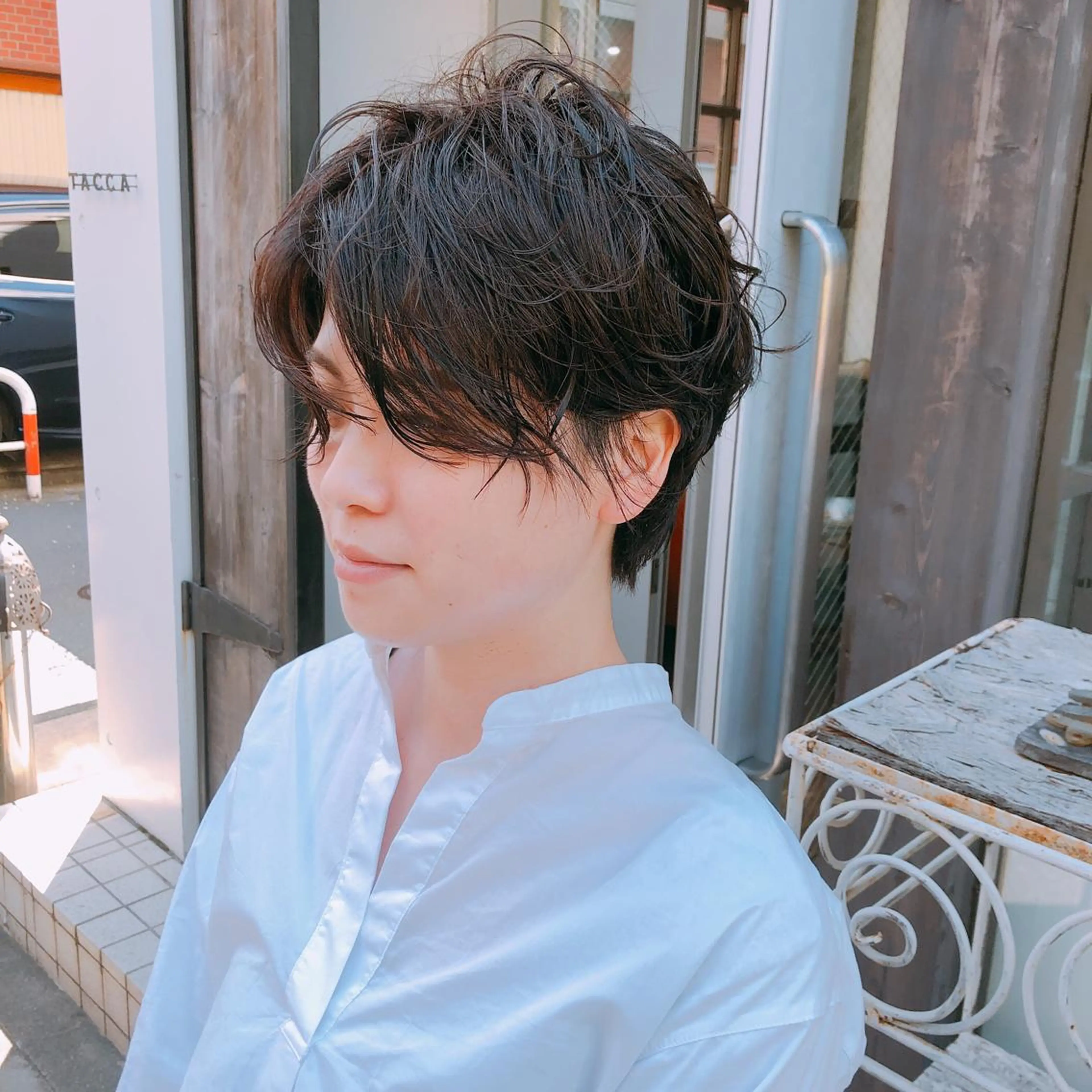 ショート カラー パーマ カット パーマ TACCA所属・伊藤 佳代子のヘアスタイル