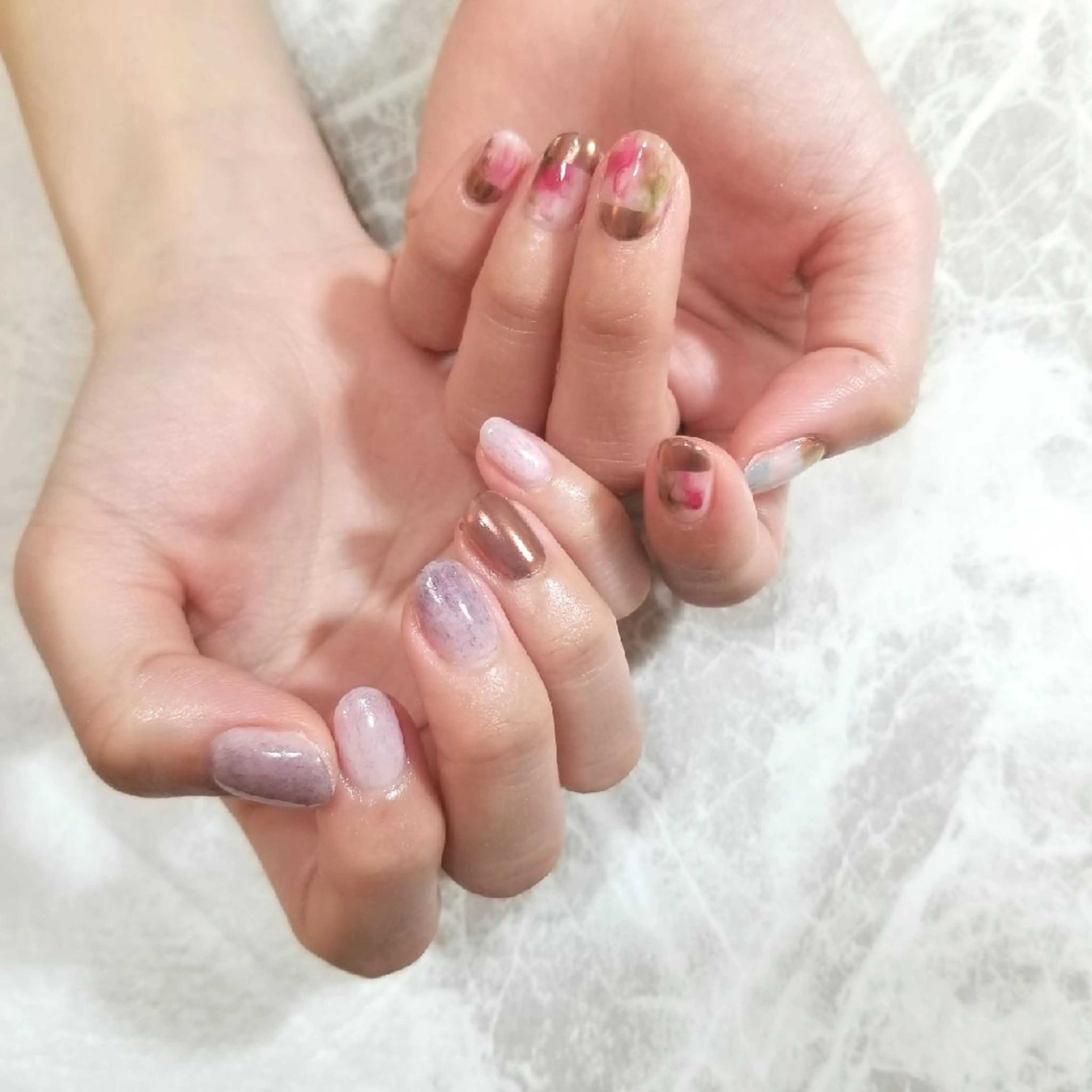 ネイル ハンドネイル nijiiro🌈 サトウのネイルデザイン