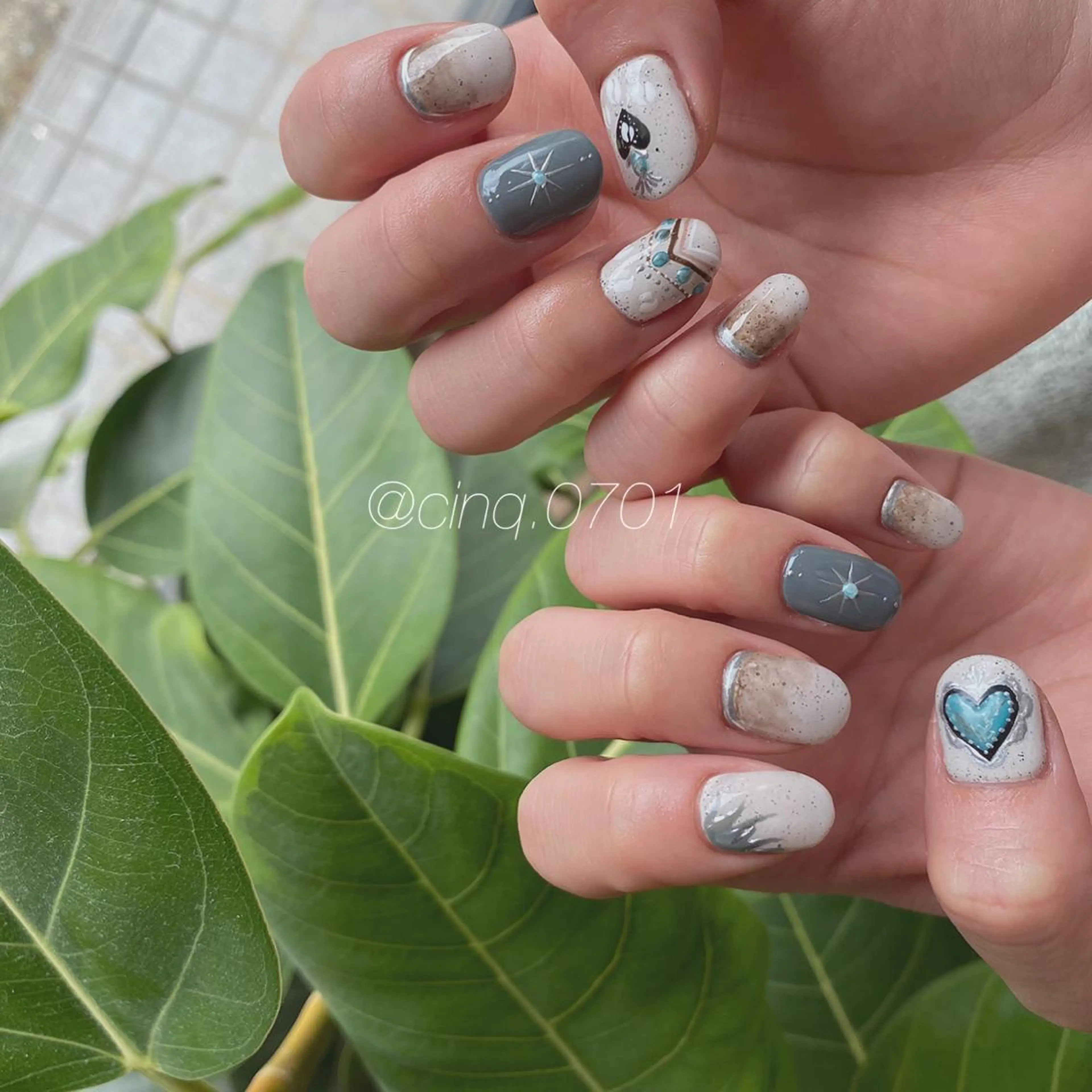 ネイル 持ち込み ViLL 新小岩のネイルデザイン