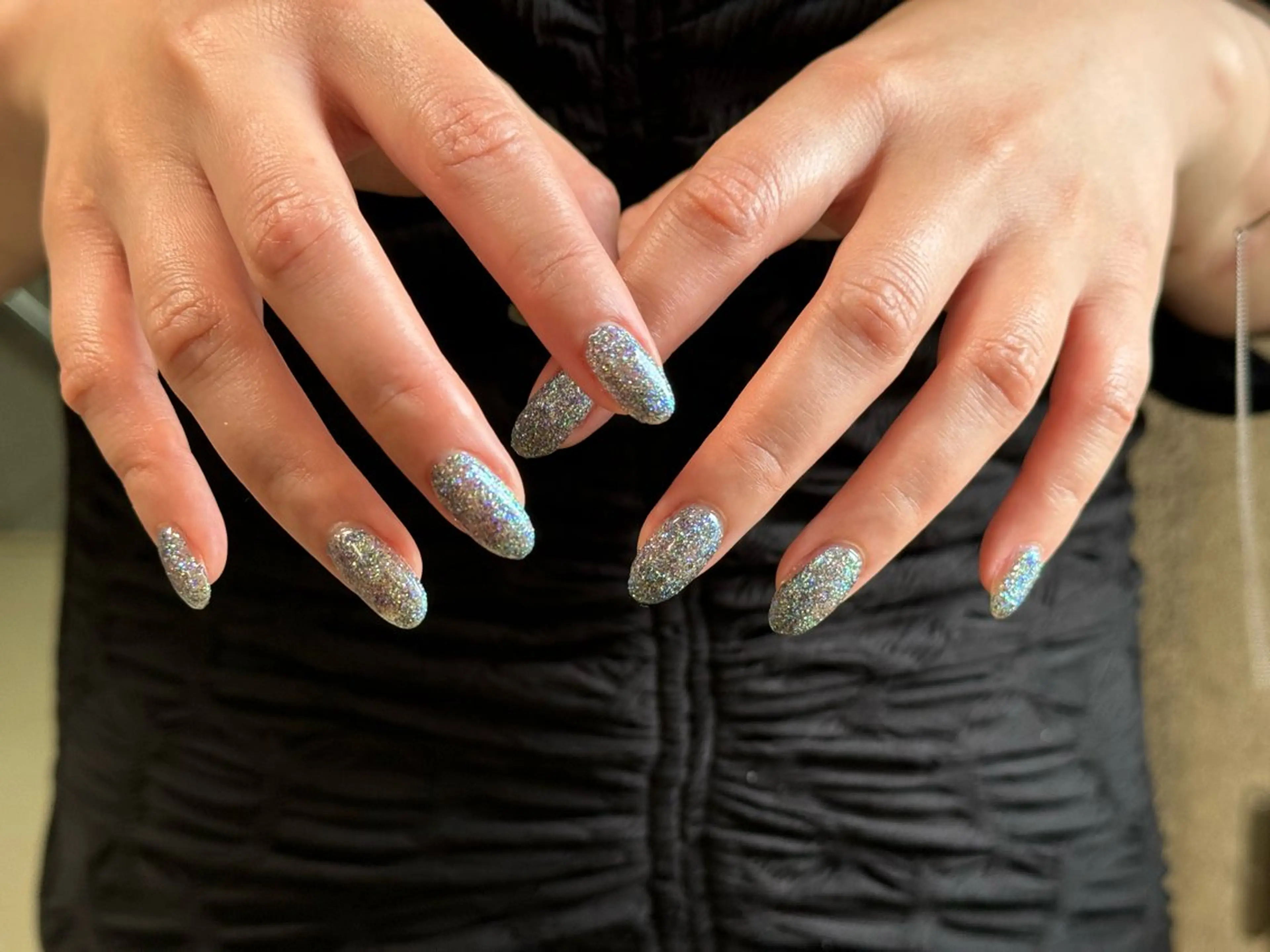 ネイル ジェルネイル ラメ(グリッター) パラジェル MONICA KARENのネイルデザイン