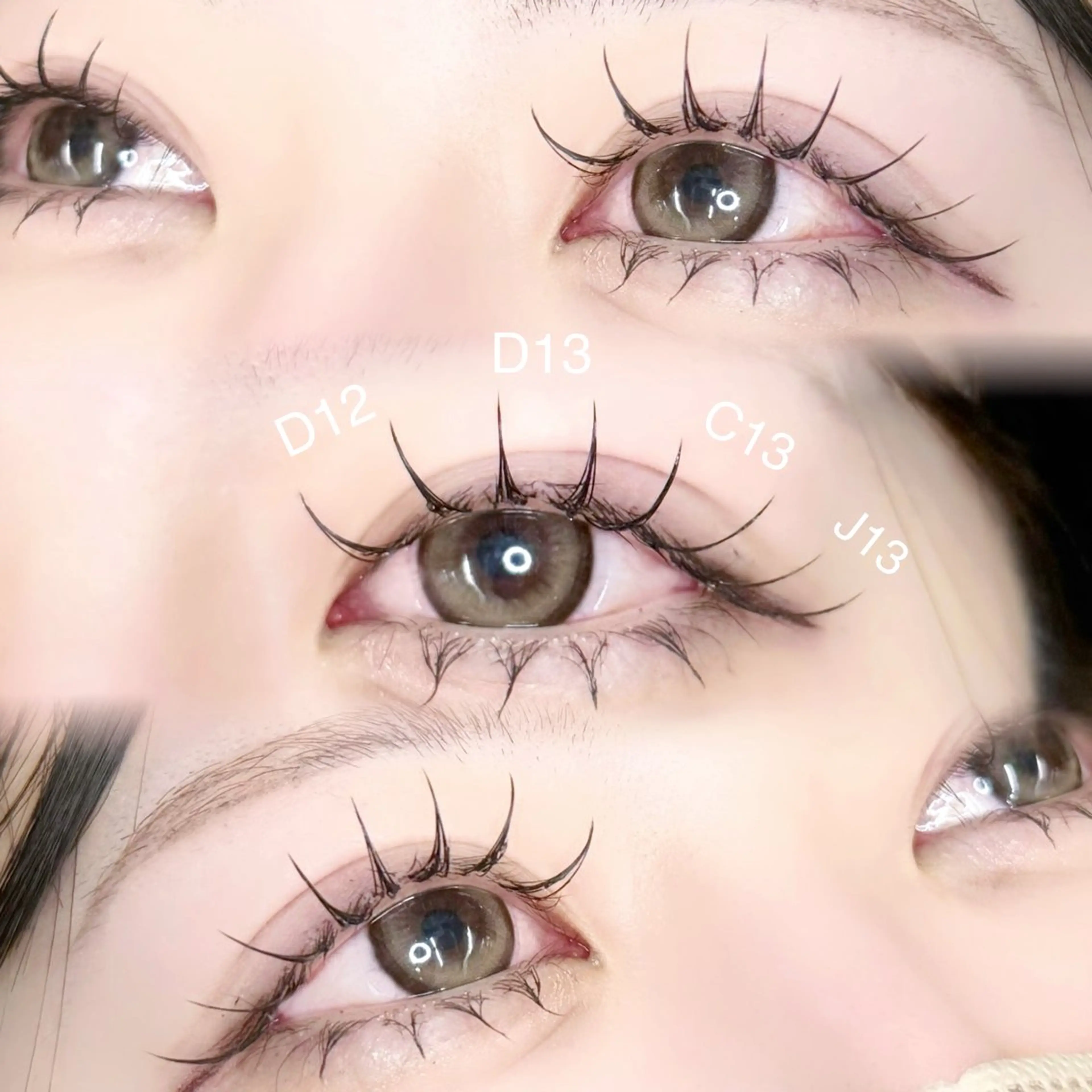 マツエク・マツパ フラットラッシュ マツエク ゆいな 💖のマツエク・マツパデザイン