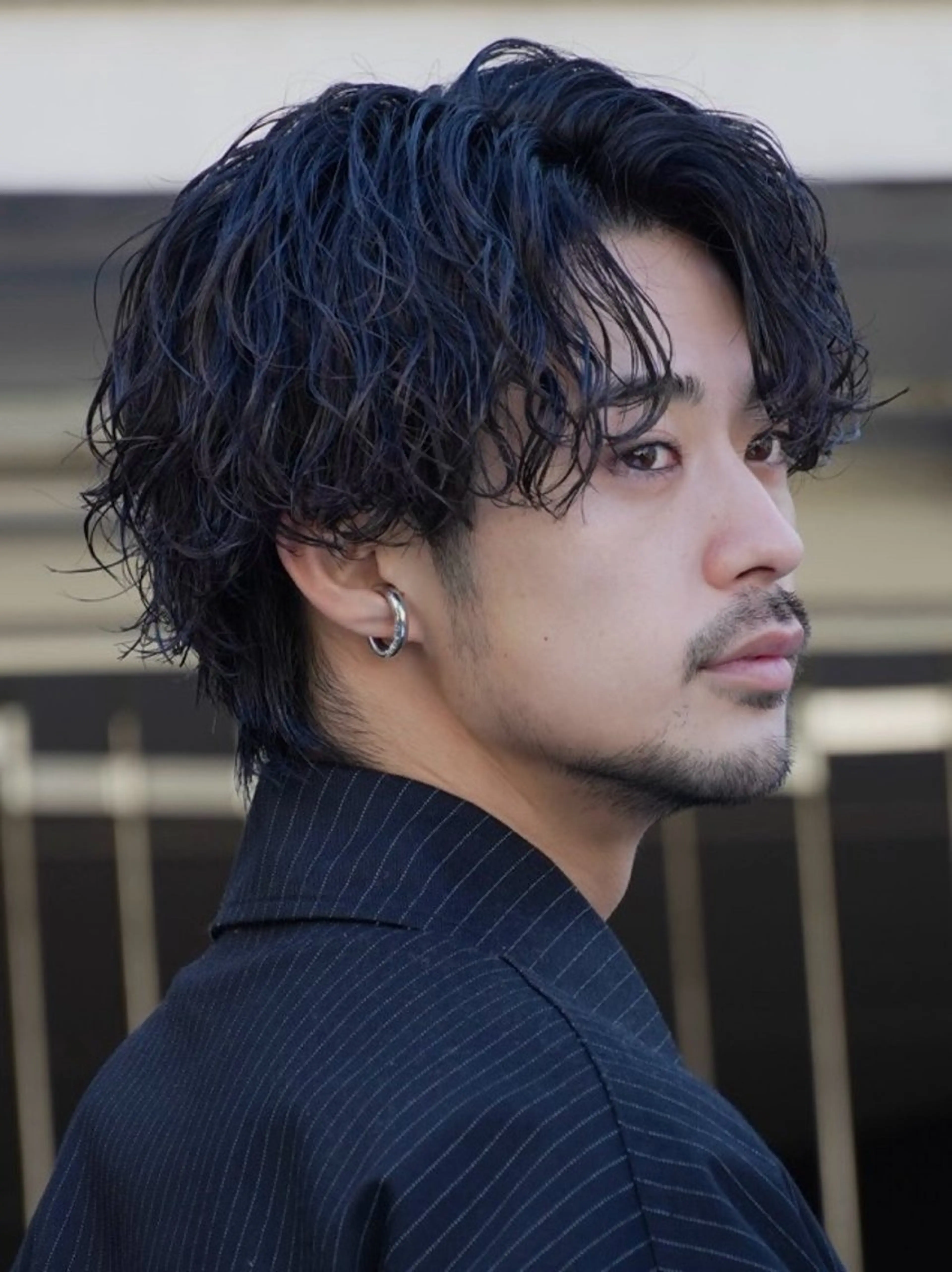 パーマ メンズ フェザーパーマ マッシュ メンズパーマ 学生（メンズ向け） メンズツイストパーマ パーマ fifth men's原宿所属・fifth/原宿/ シャドウパーマ/カズのヘアスタイル