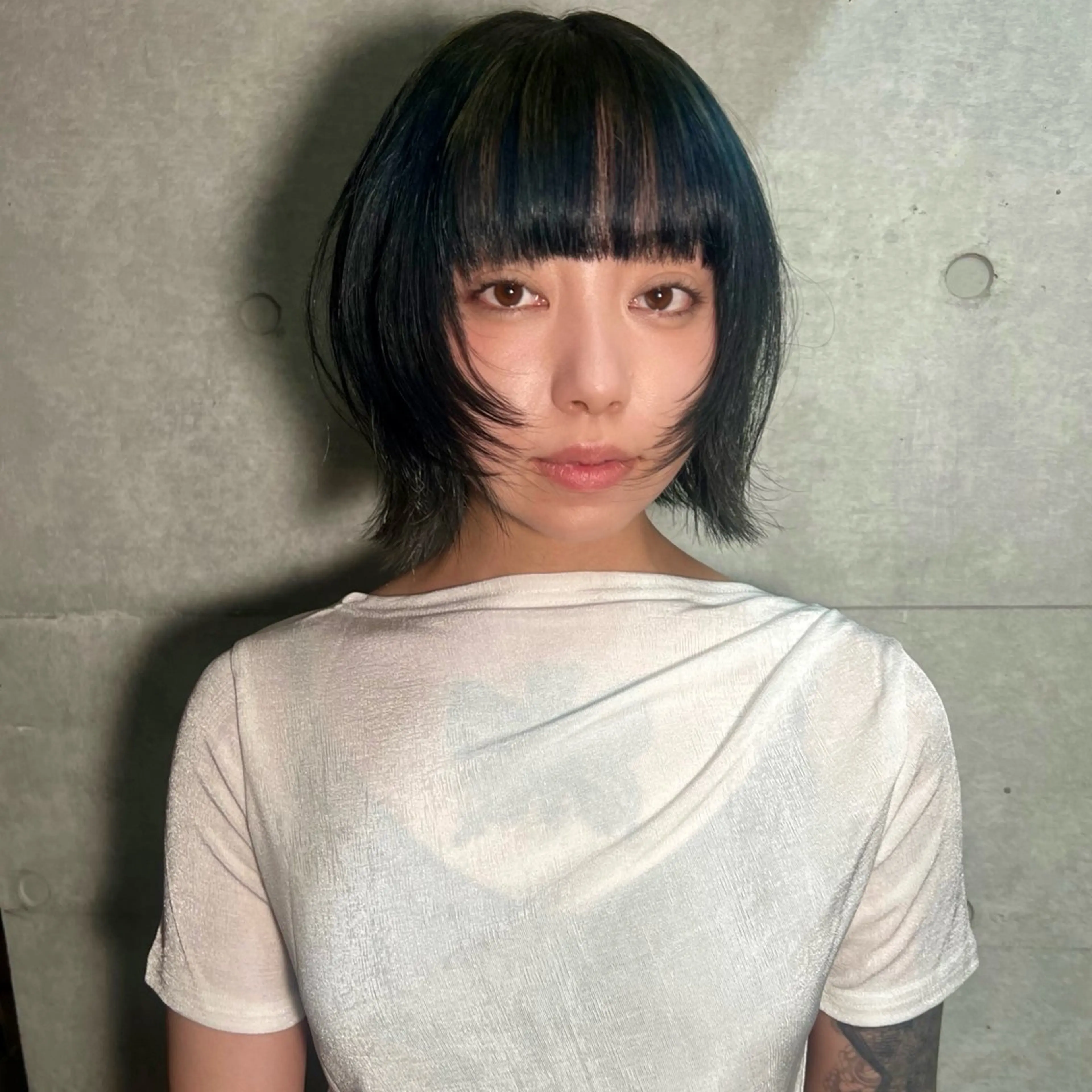 カラー Hiroto/表参道 /暗髪/モード♠️のヘアスタイル