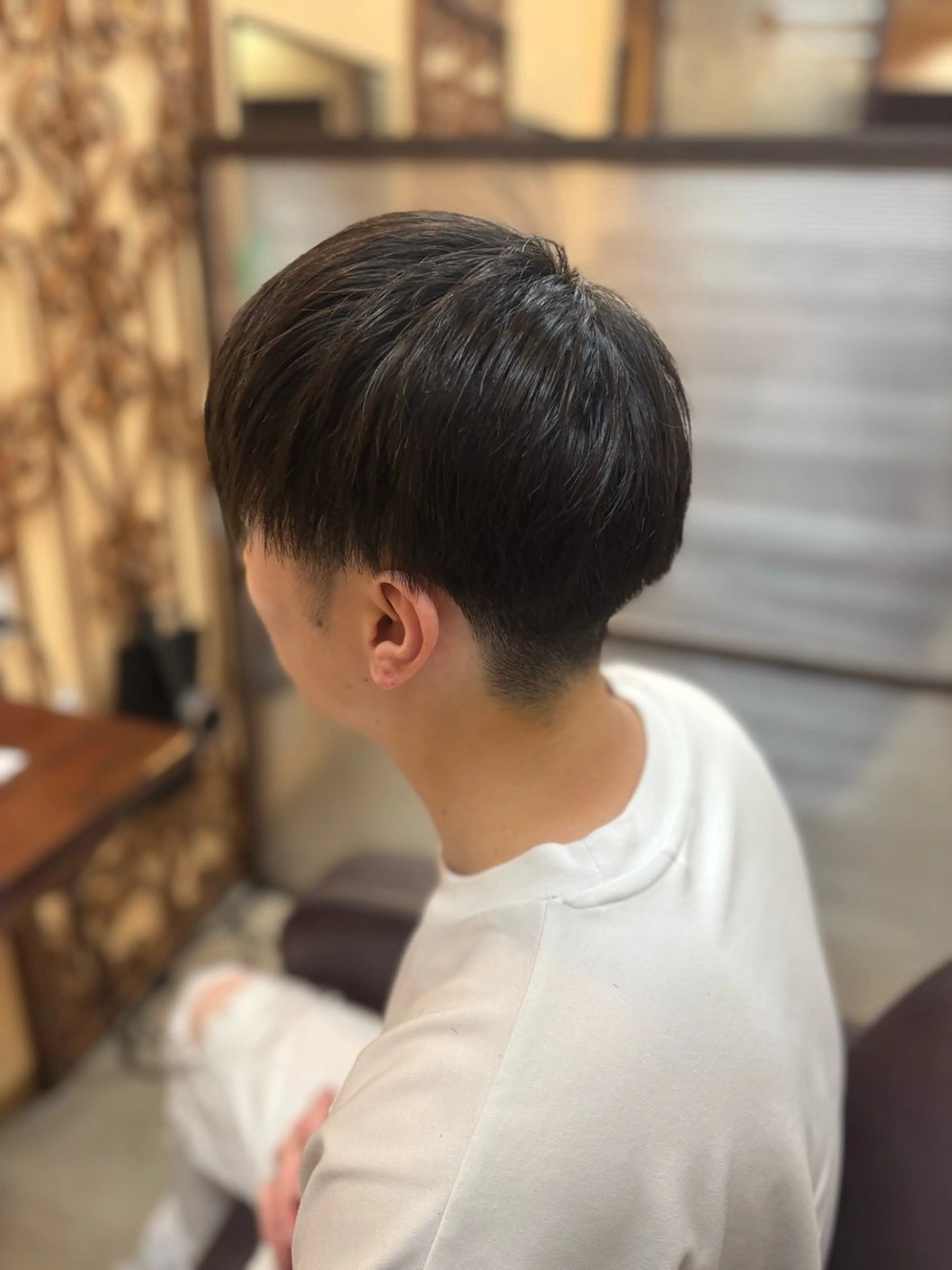 ショート メンズ マッシュ 刈り上げ ほのか🎀️🫧水戸 🫧elve🎀のヘアスタイル