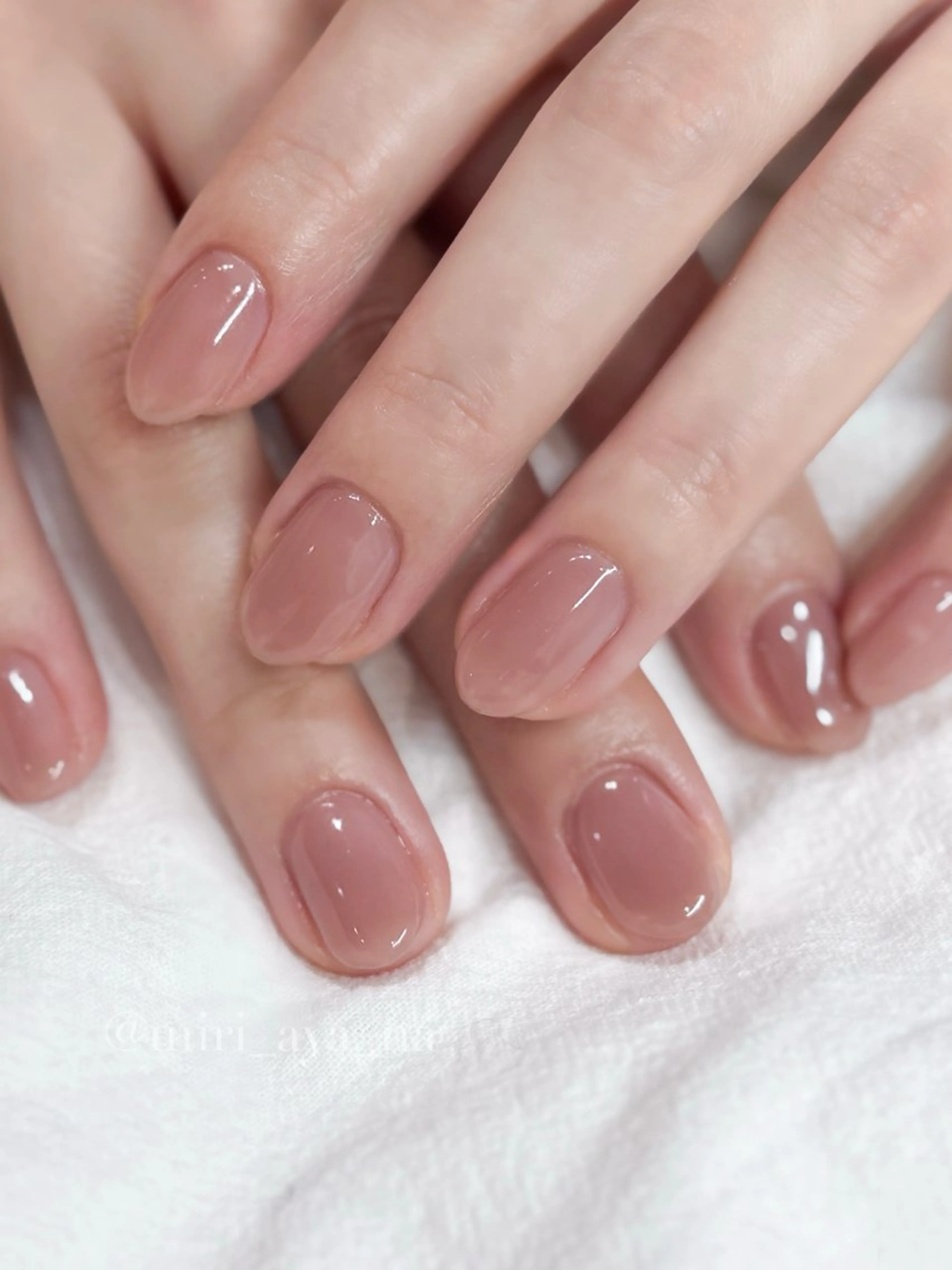 ネイル ハンドネイル 新宿代々木/ちゅるん キレイめ/miriのネイルデザイン