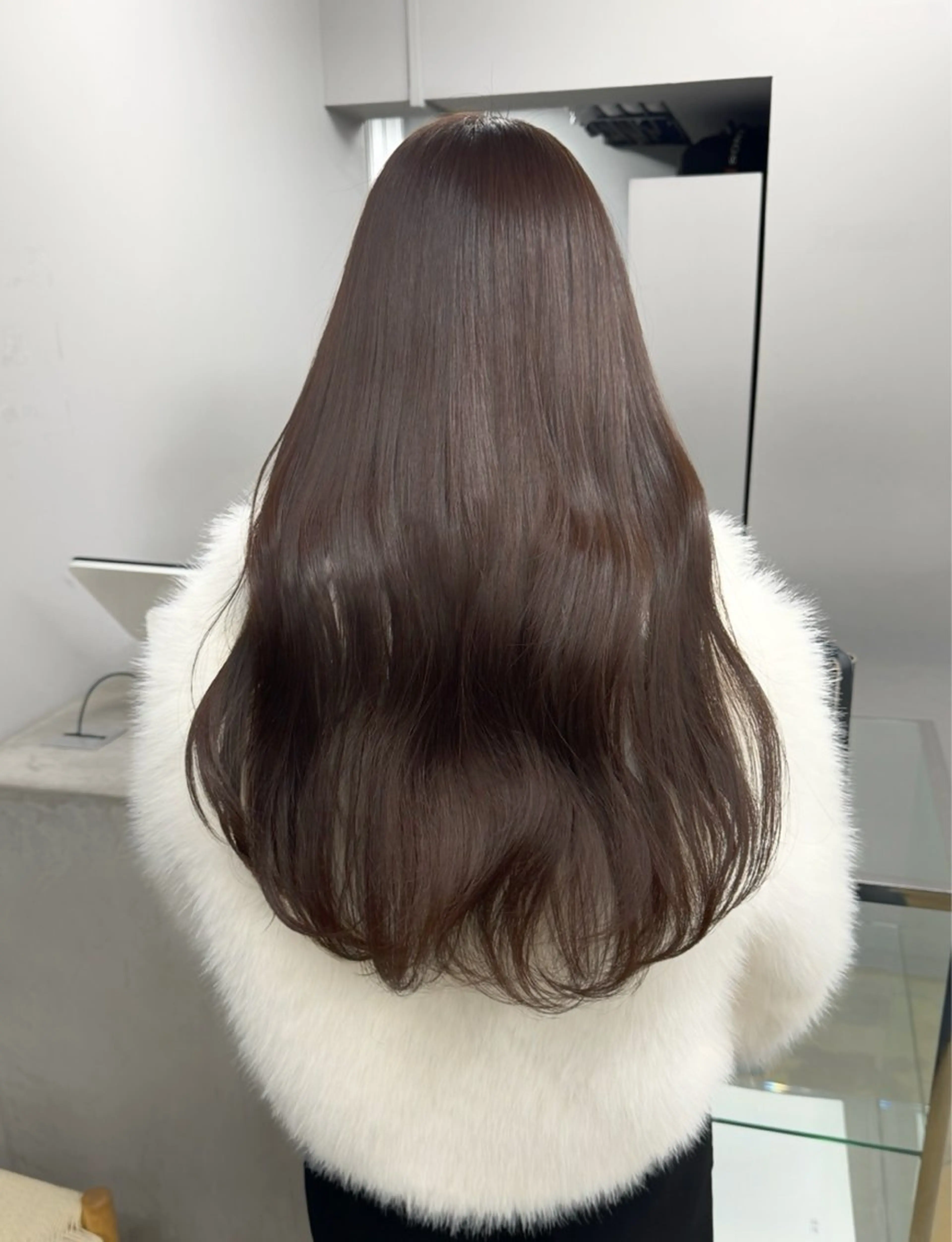 カラー ヘアカラー maina/透明感 ベージュ/ブラウンのヘアスタイル