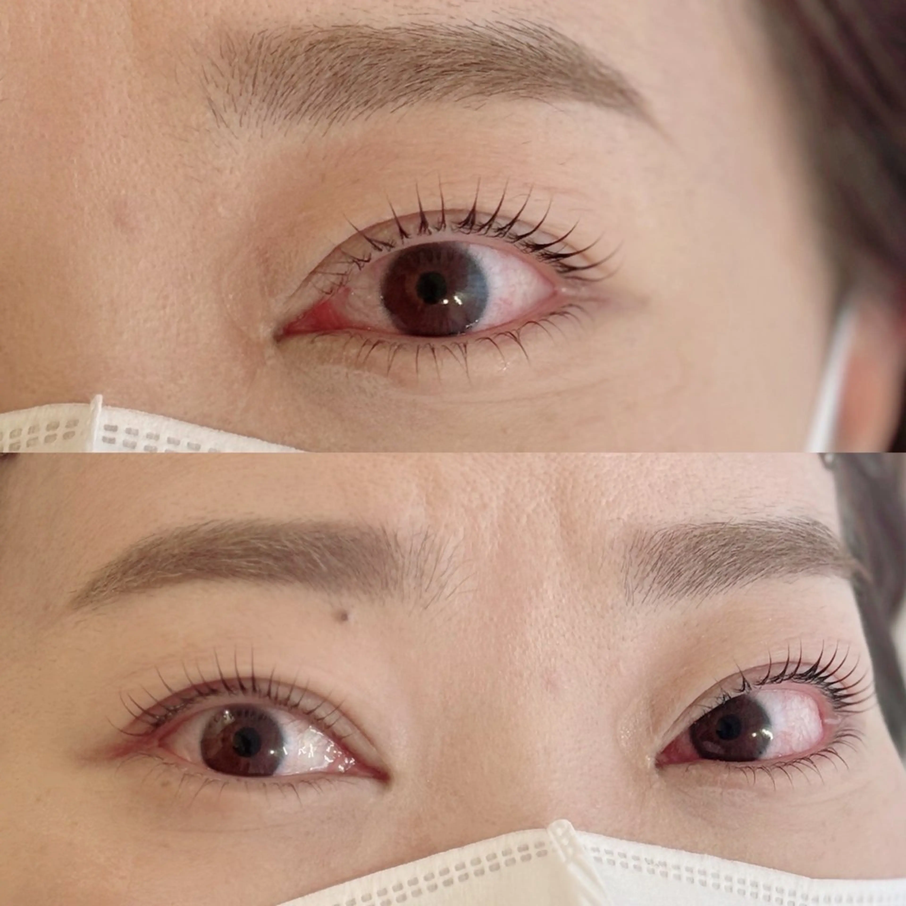 《上下まつ毛》モテ＆似合わせまつ毛パーマ ✨ラッシュリフトorパーマを選定💡(下まつげはパーマorエクステ)の写真