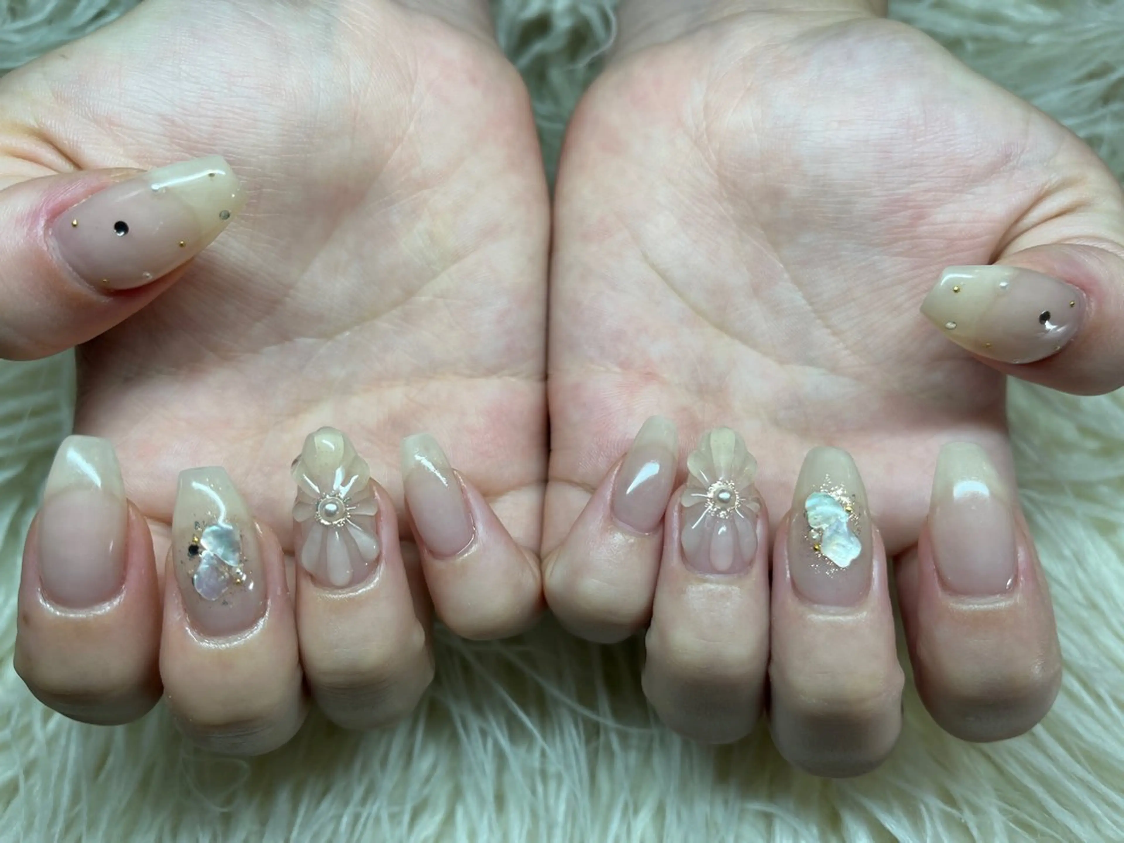 ネイル シンプルネイル ハンドネイル Nail salon LuaRのネイルデザイン