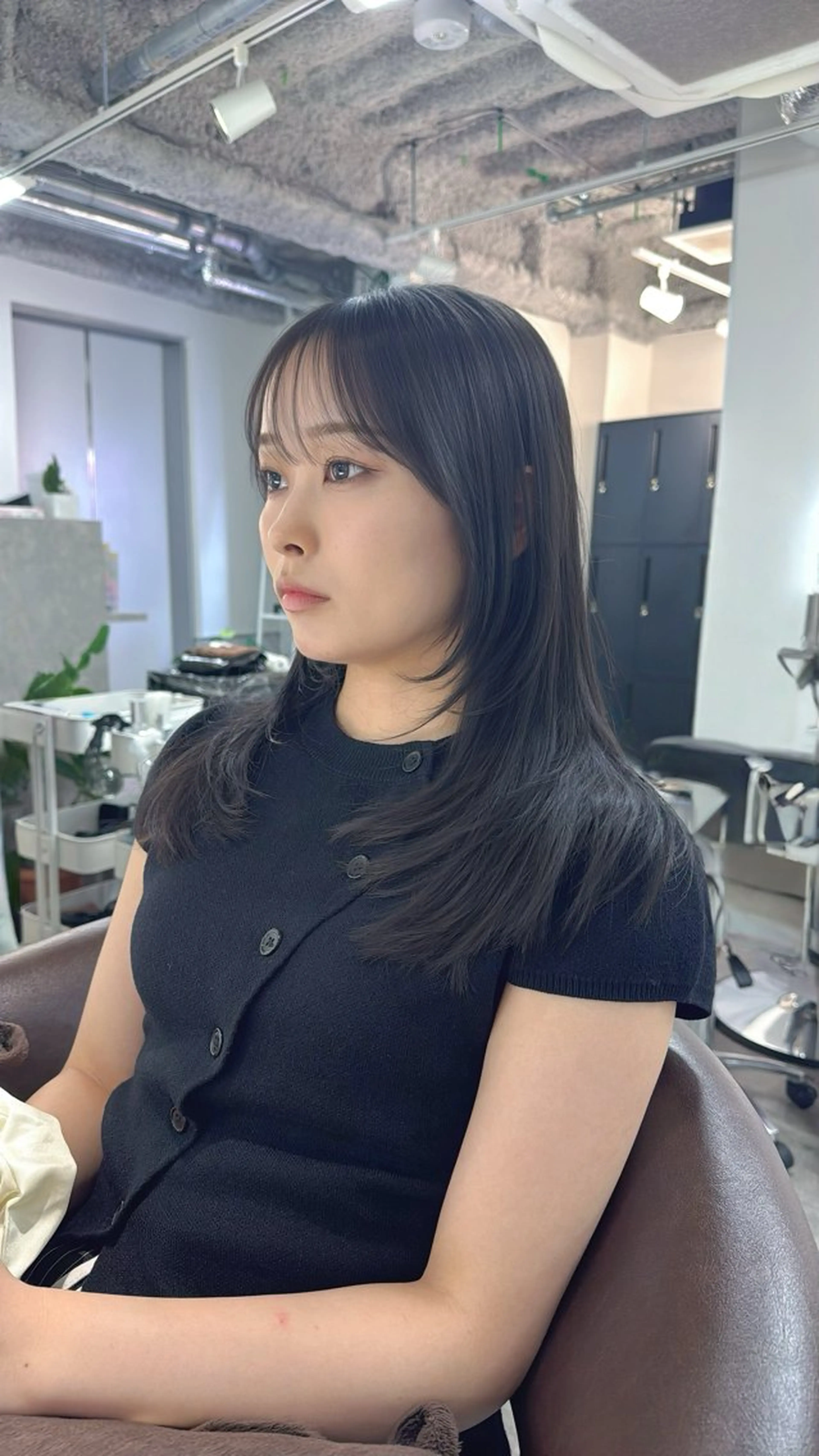 ミディアム 新宿/髪質改善/ レイヤー/サカキのヘアスタイル