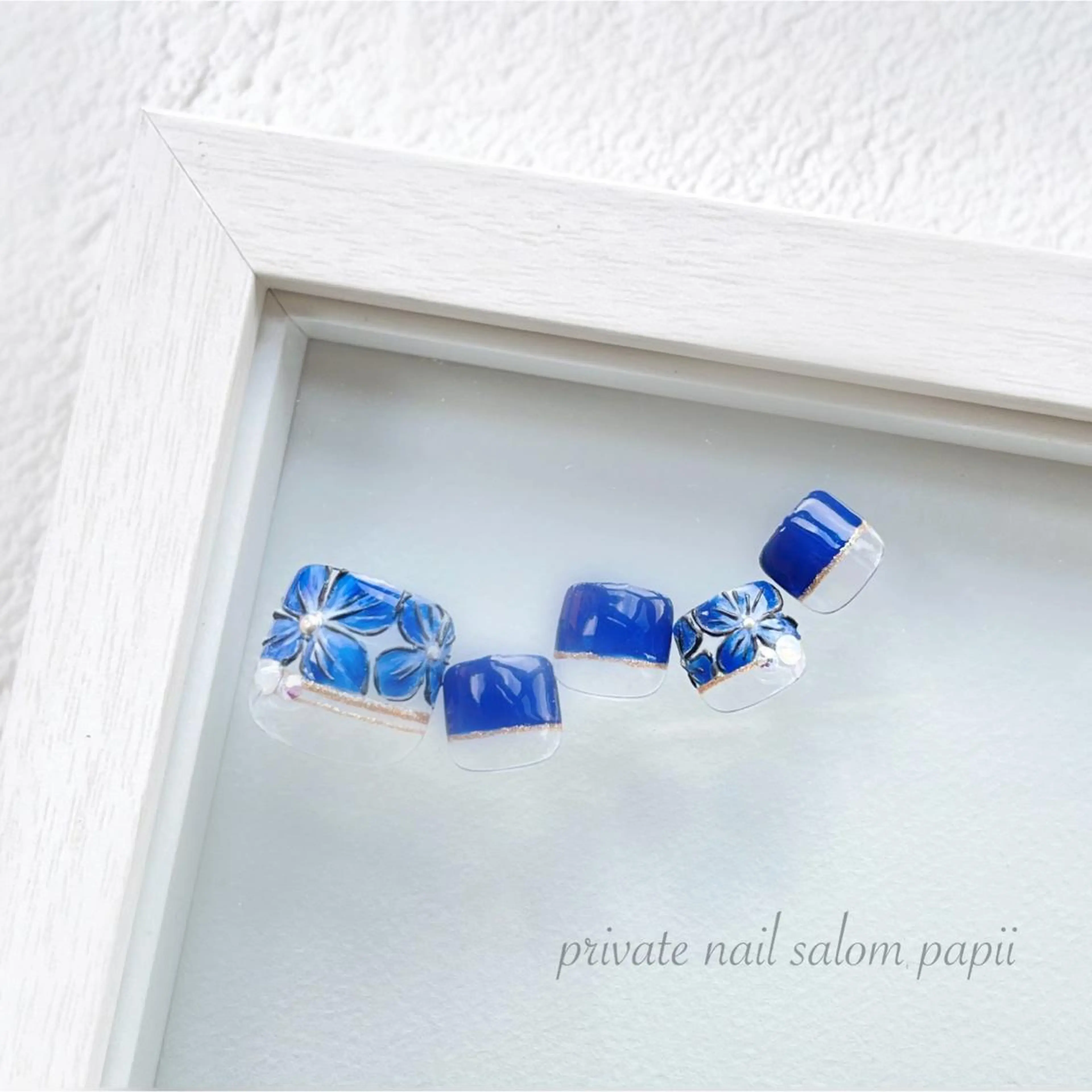 ネイル フットネイル private nail salon papii所属・papii☆ kurodaのネイルデザイン