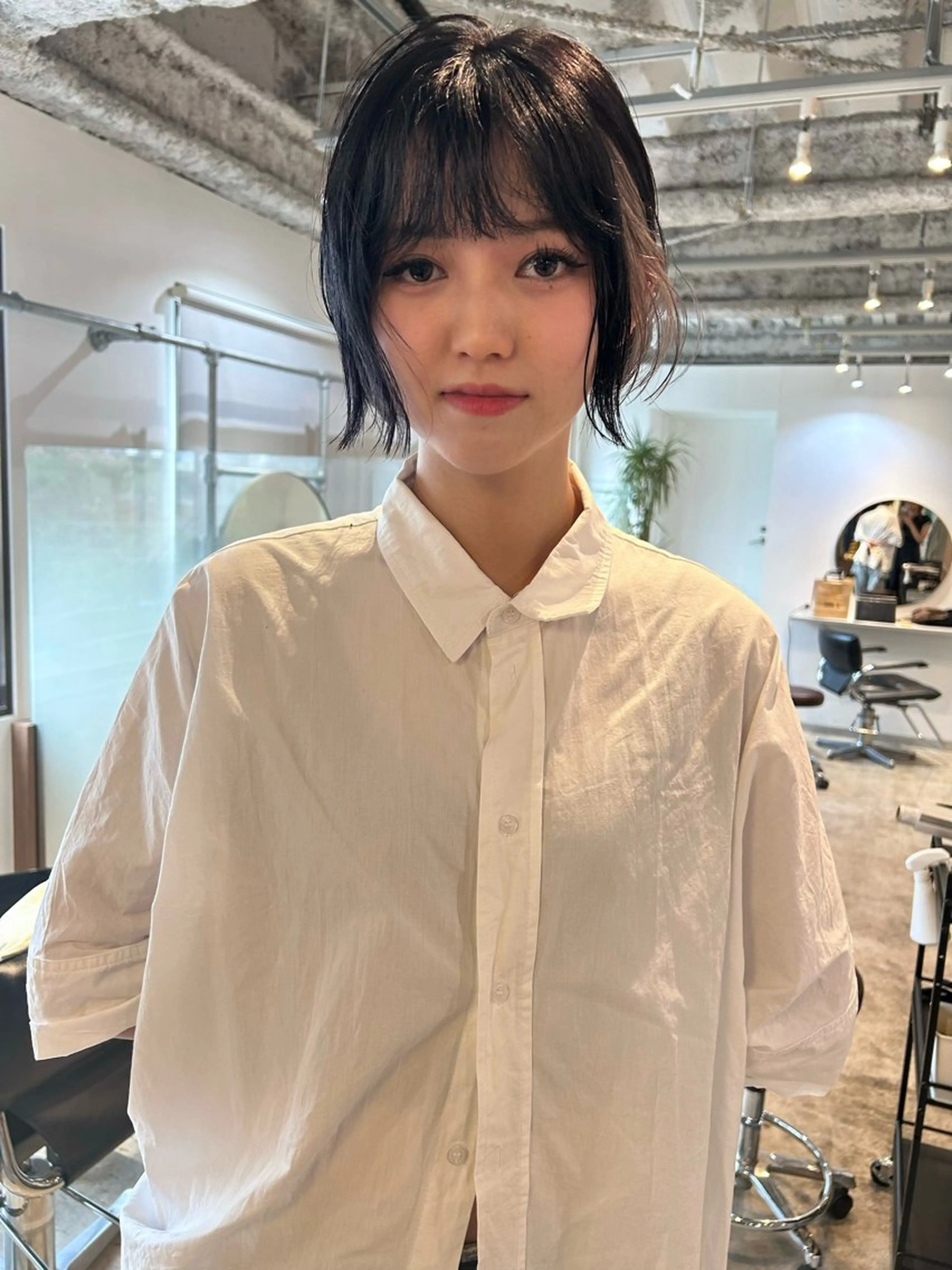 ショート カラー ヘアアレンジ インナーカラー 🎀suzuna 透明感colorのヘアスタイル