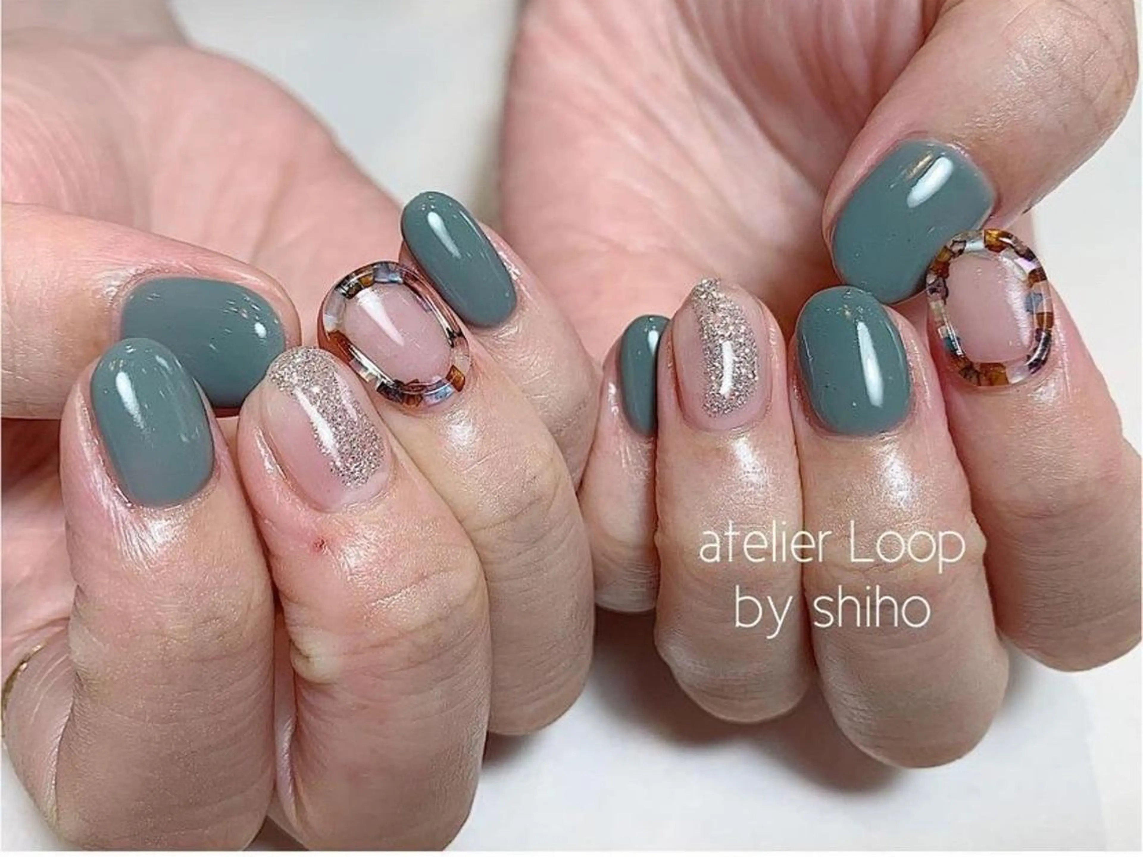 ネイル アートネイル ハンドネイル atelier Loop♪MIKAのネイルデザイン