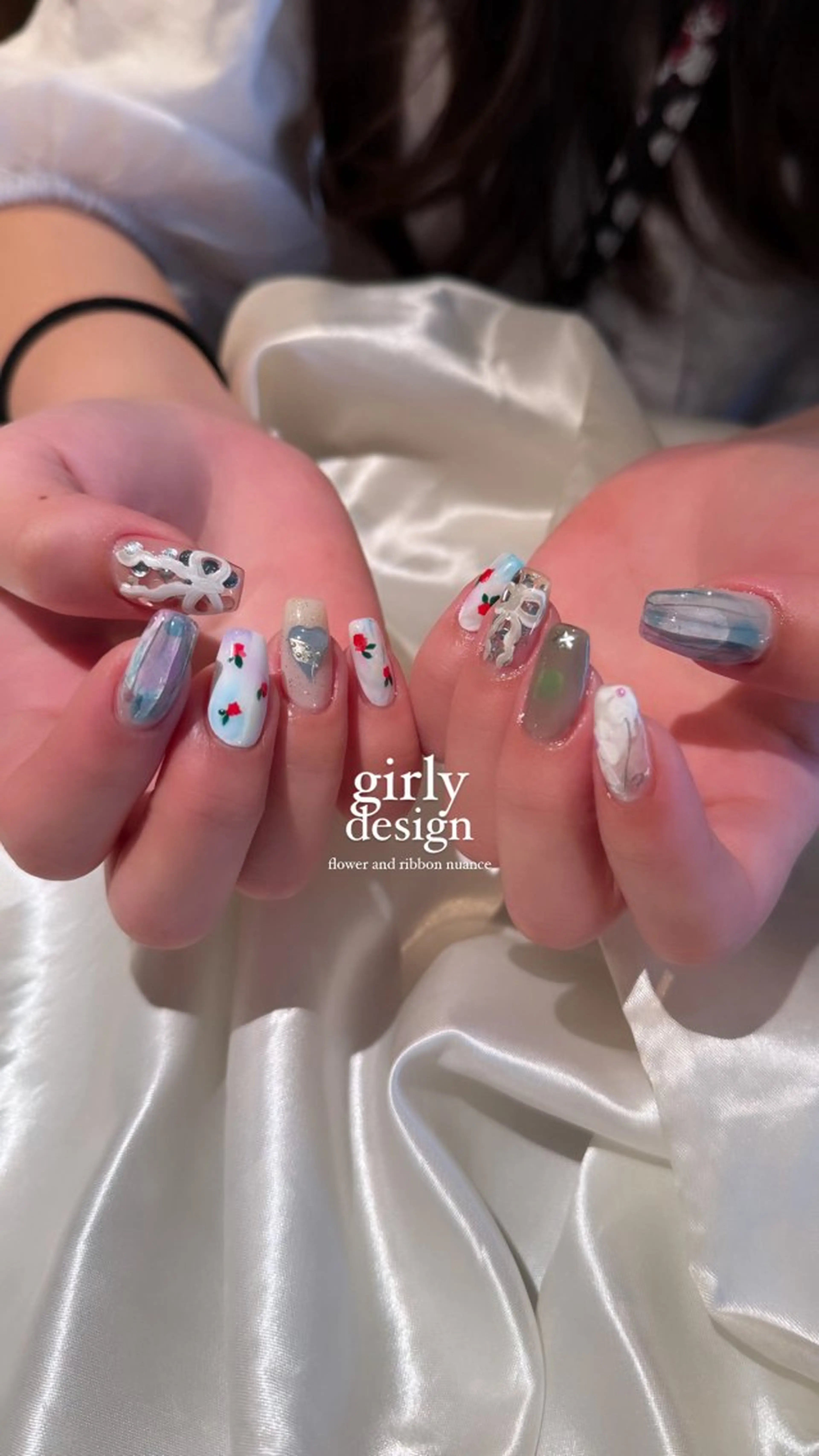 ネイル ハンドネイル にしぐち はるかのネイルデザイン