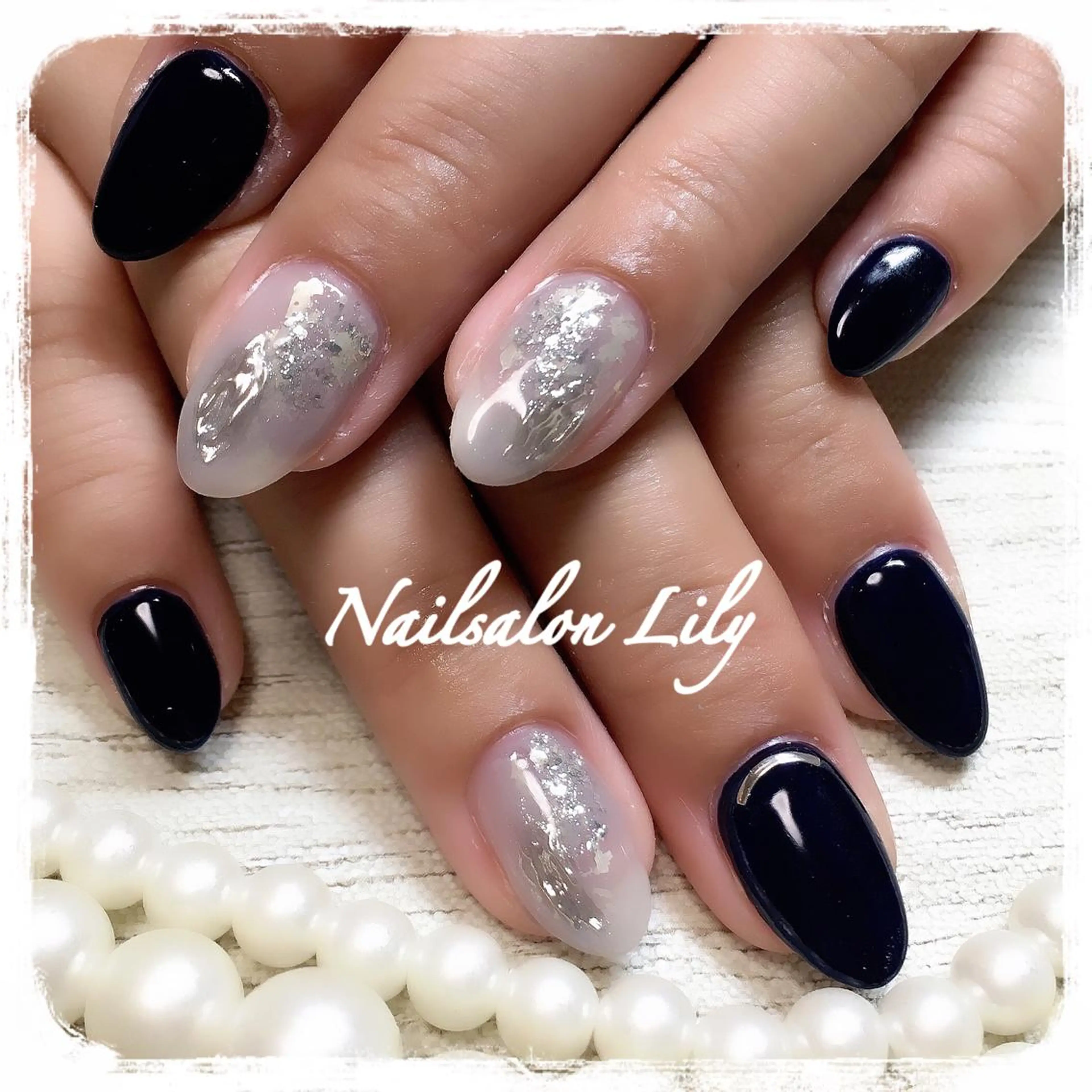 ネイル ニュアンスネイル Lily*nail 🌻Mii🌻のネイルデザイン