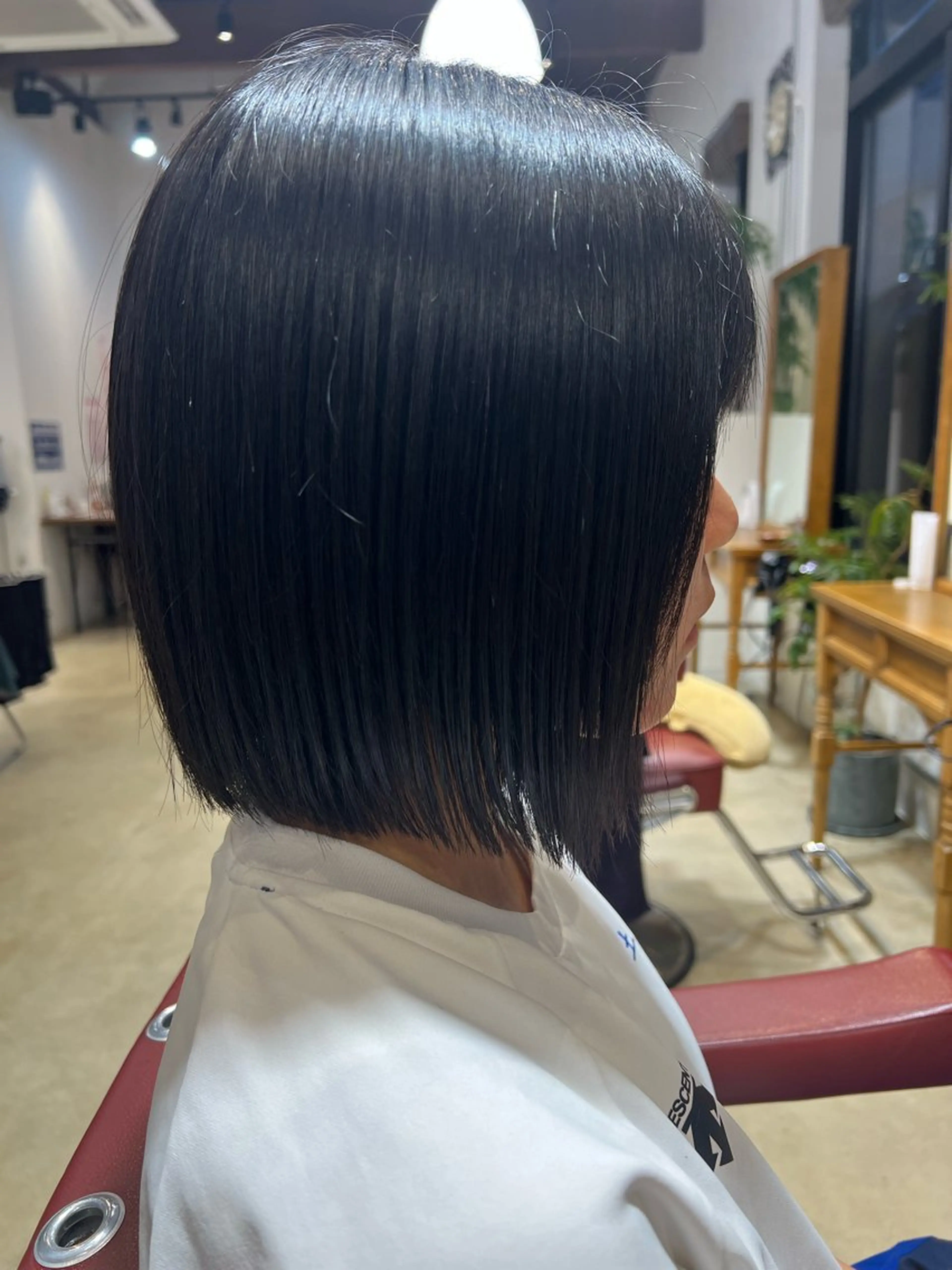 ショート 切りっぱなしボブ ボブ SRED所属・福島 滉希のヘアスタイル