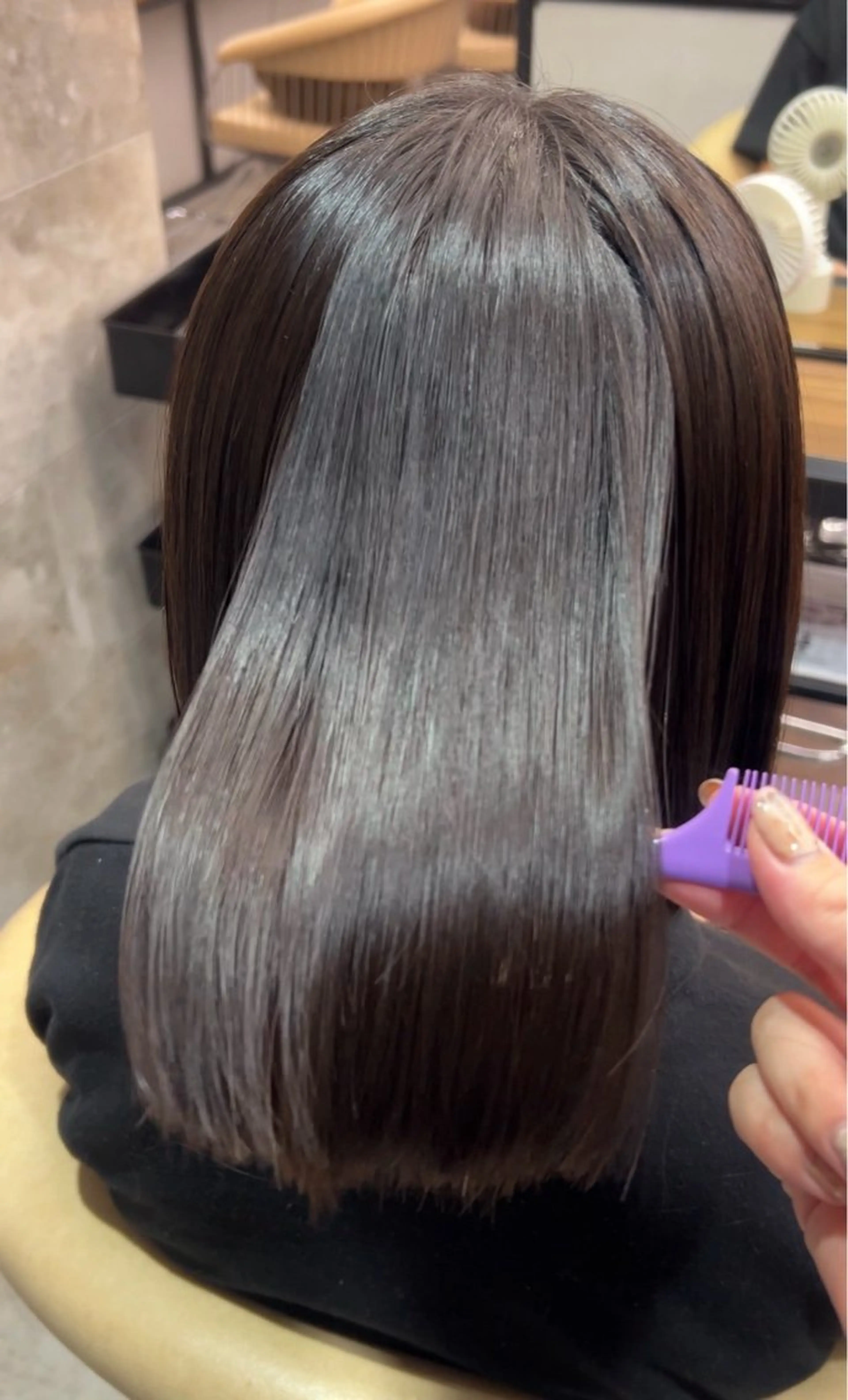 4月27日限定‼️地毛風縮毛矯正＋髪質改善トリートメント⭐️の写真