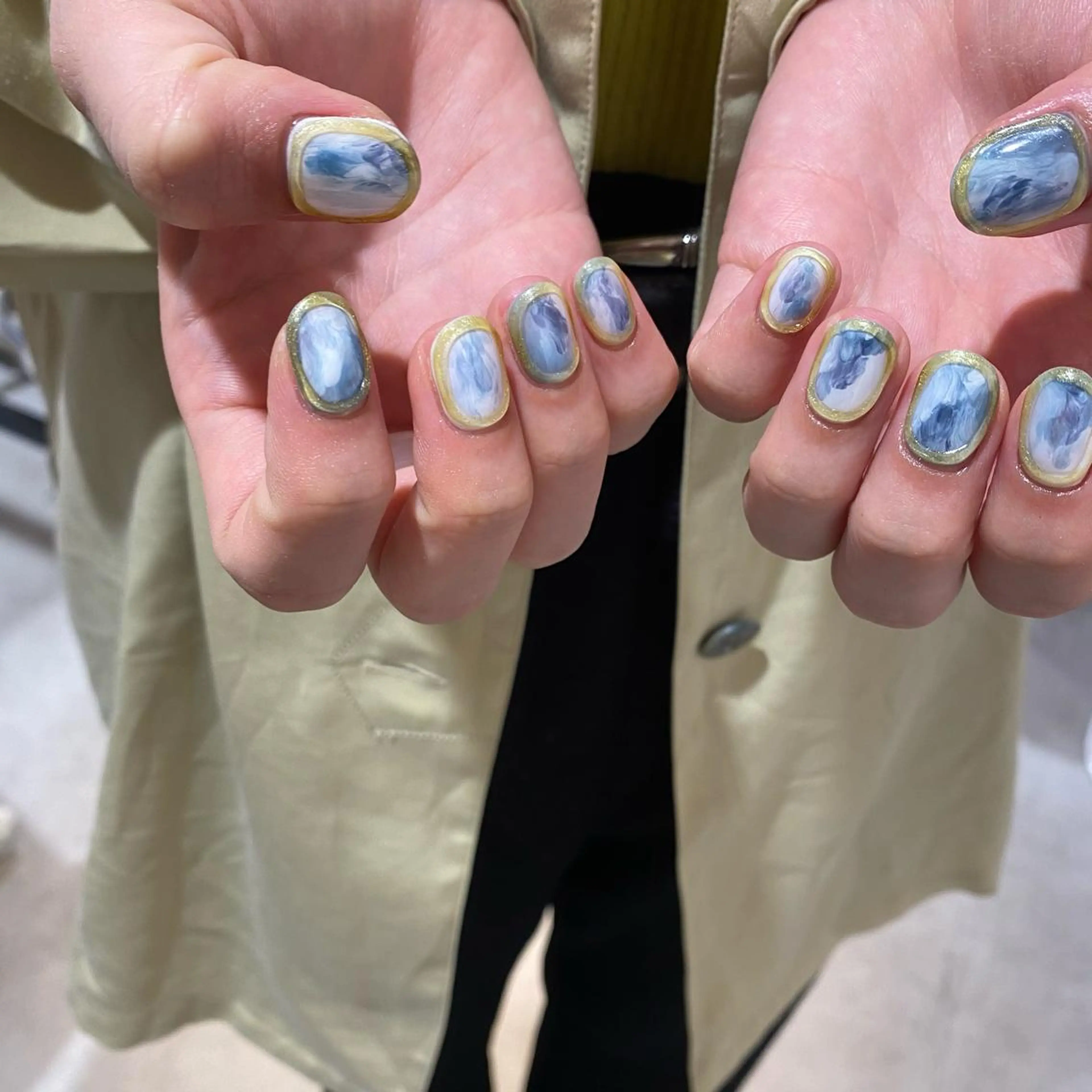 ネイル ハンドネイル Trico Antique所属・岩本 杏のネイルデザイン