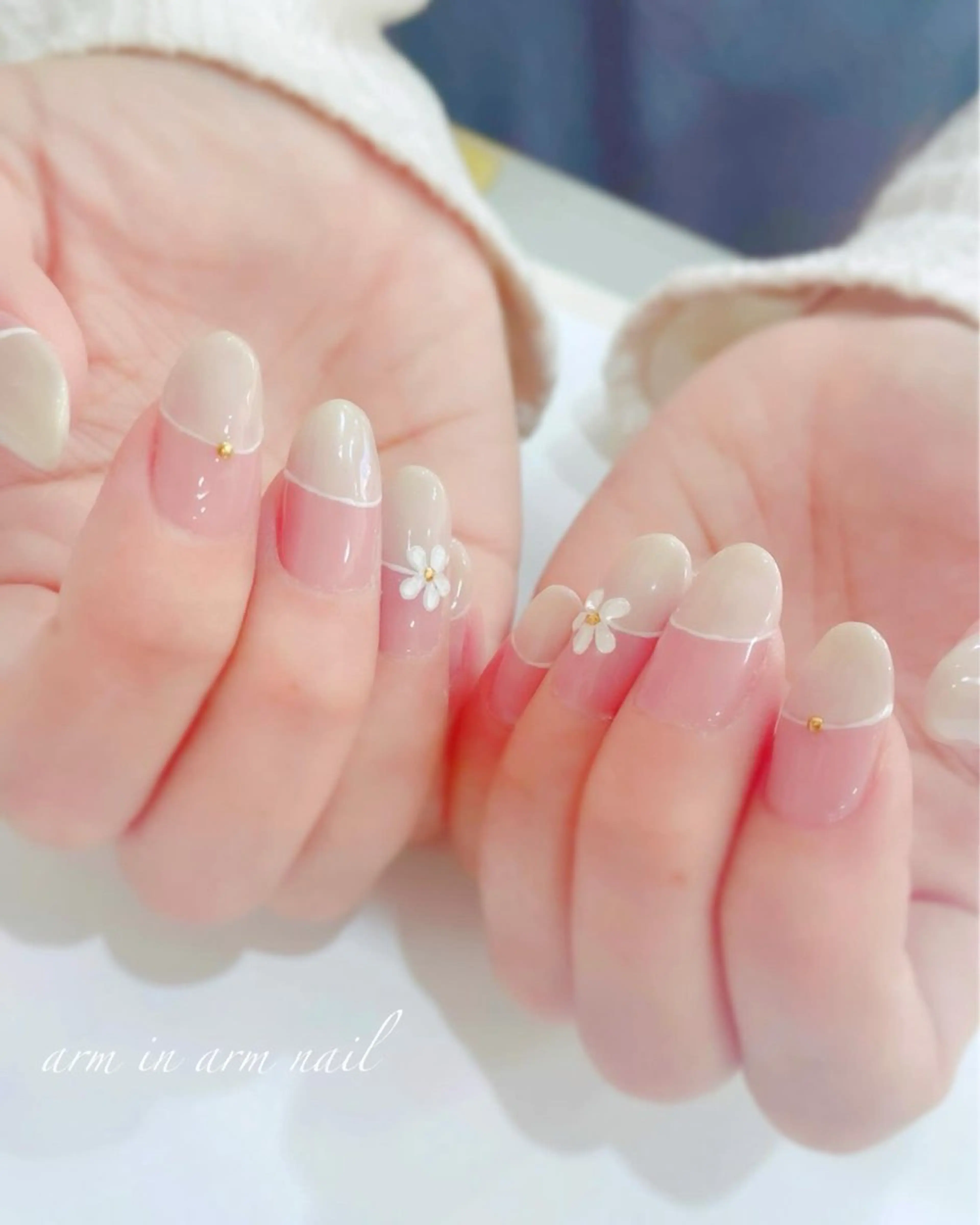 ネイル arm in arm ︎✿Yamamotoのマツエク・マツパデザイン