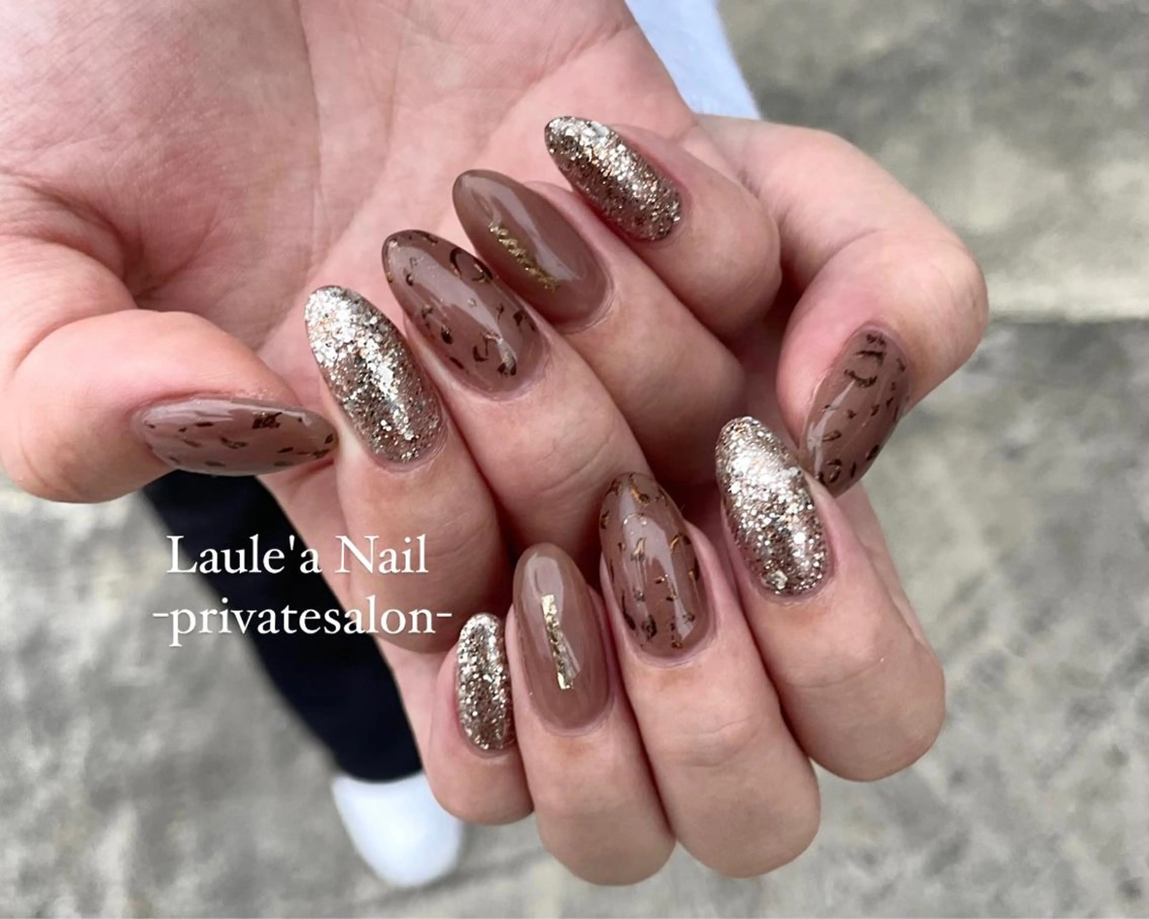 ミディアム ReAnc レアンシのネイルデザイン