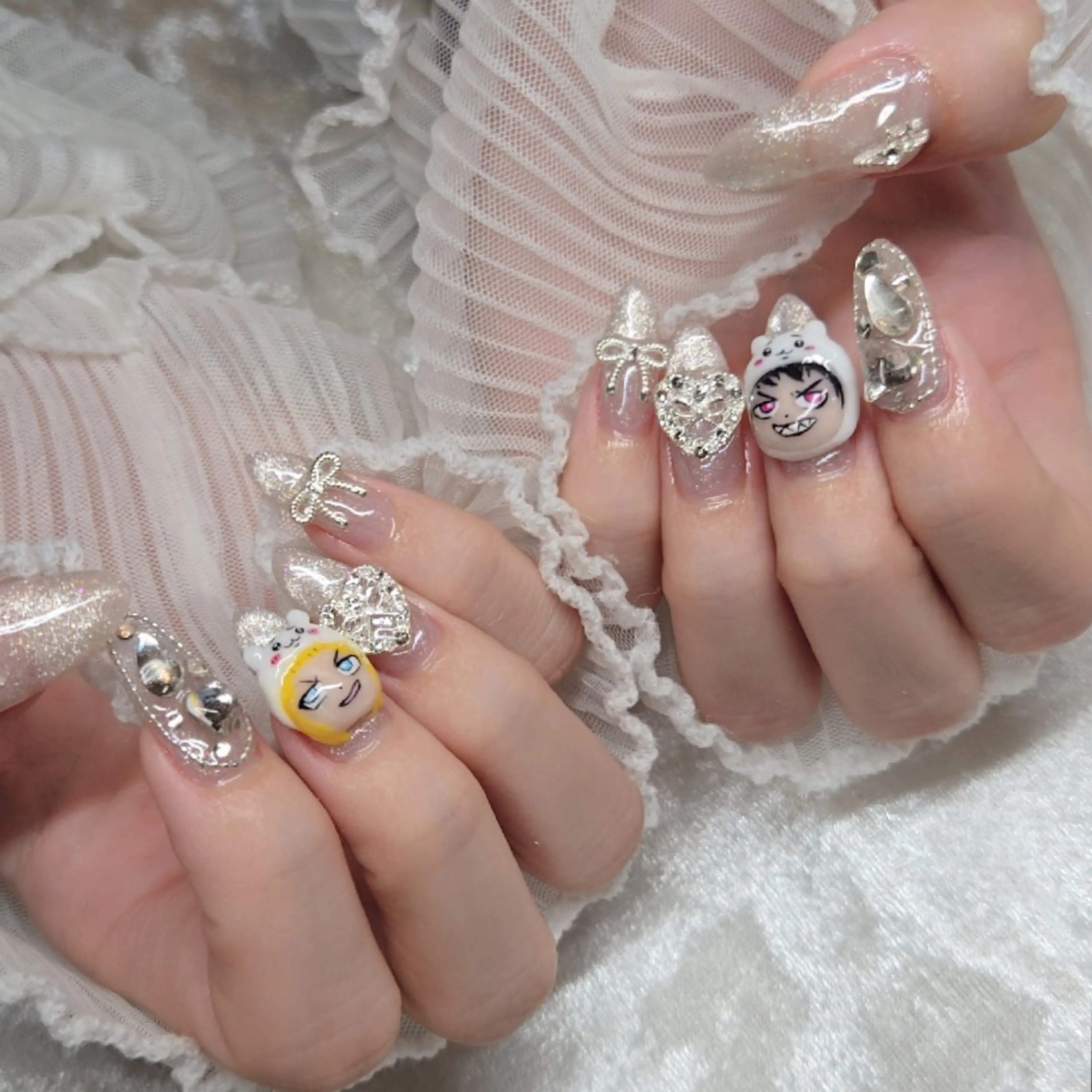 ネイル ハンドネイル Runanail.☽ 鶴ヶ峰　naruのネイルデザイン