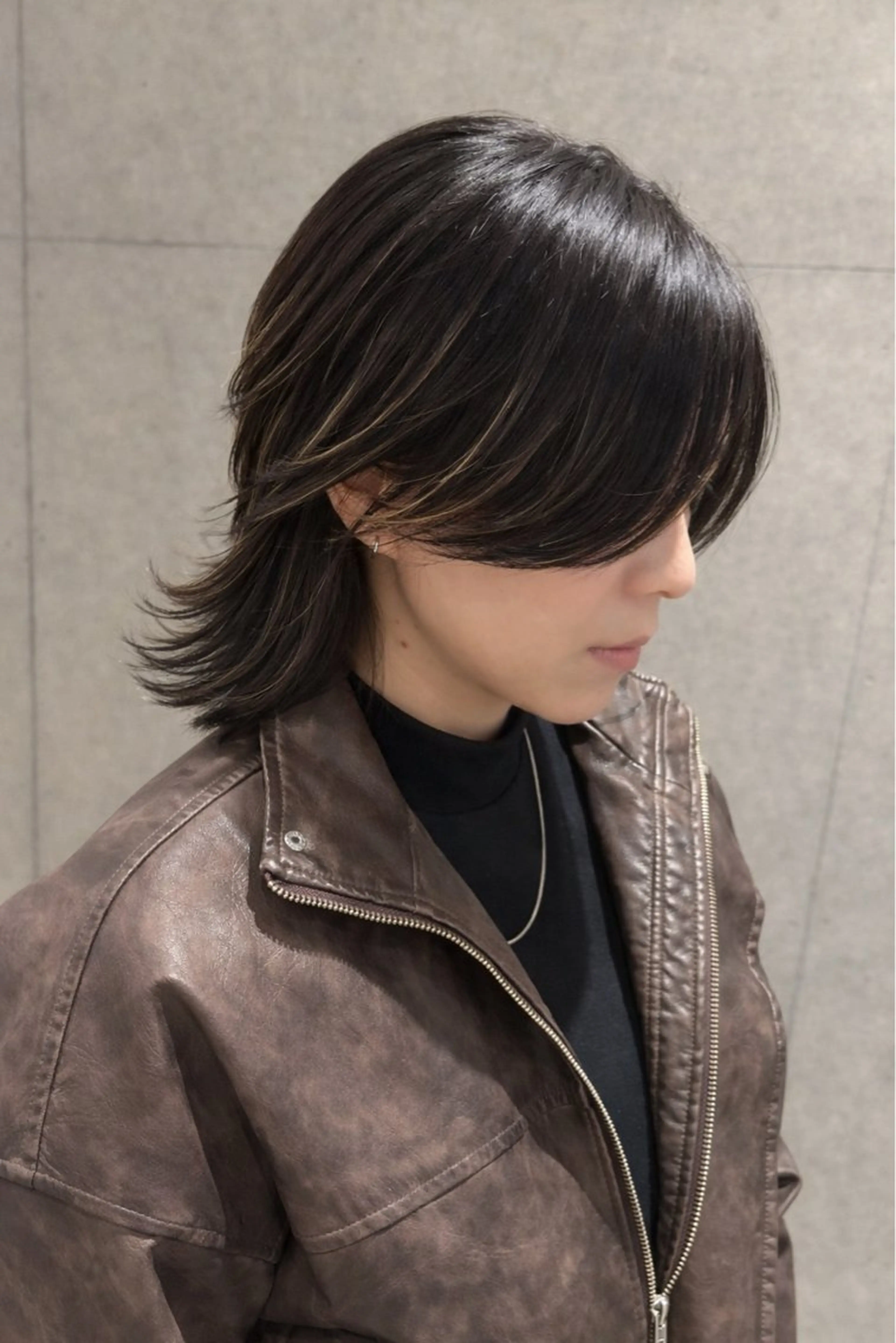 ショート くびれヘア レイヤーカット ウルフカット カット 南 菜花のヘアスタイル