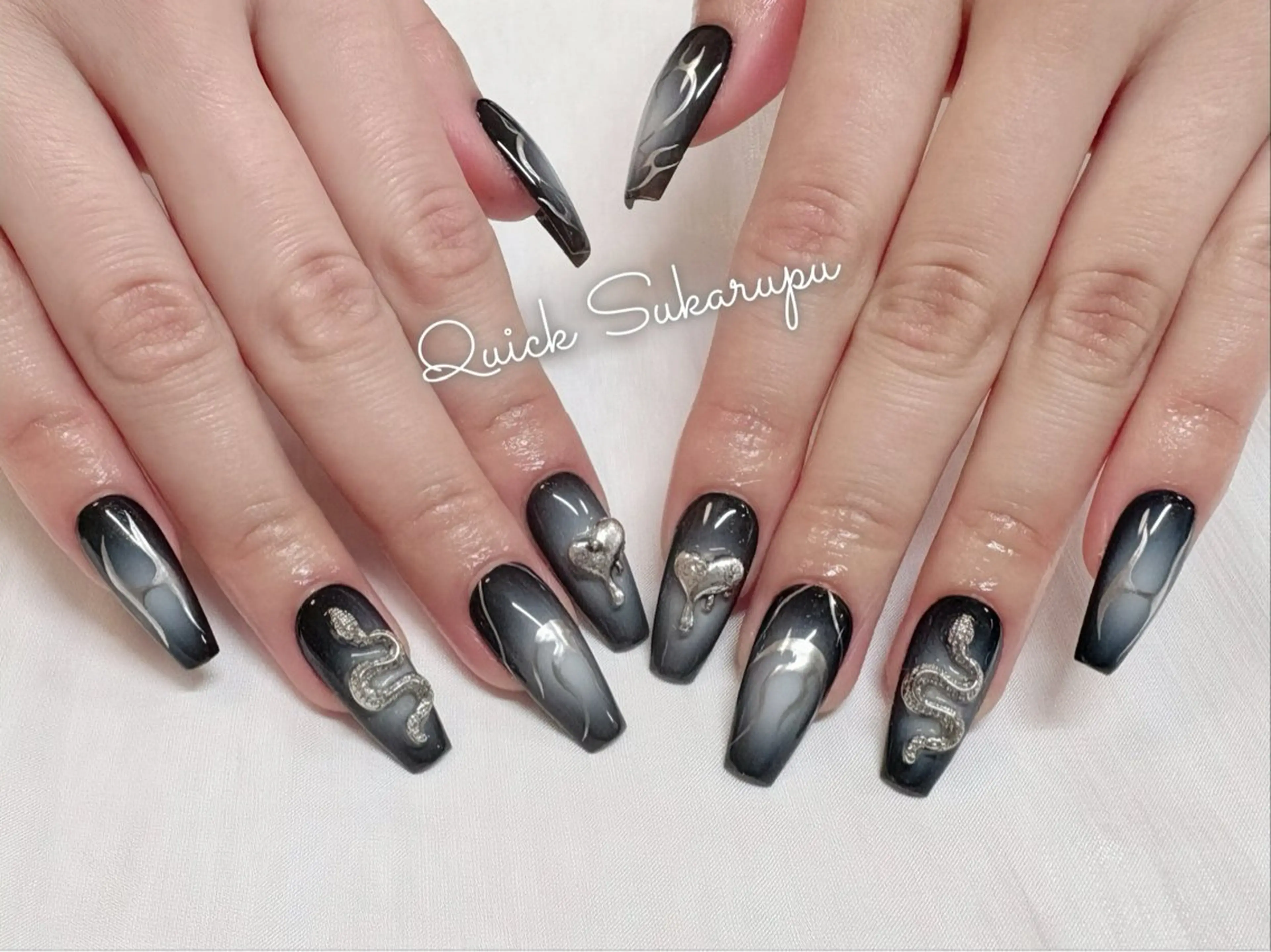 ネイル ハンドネイル Quick Sukarupu新宿のネイルデザイン